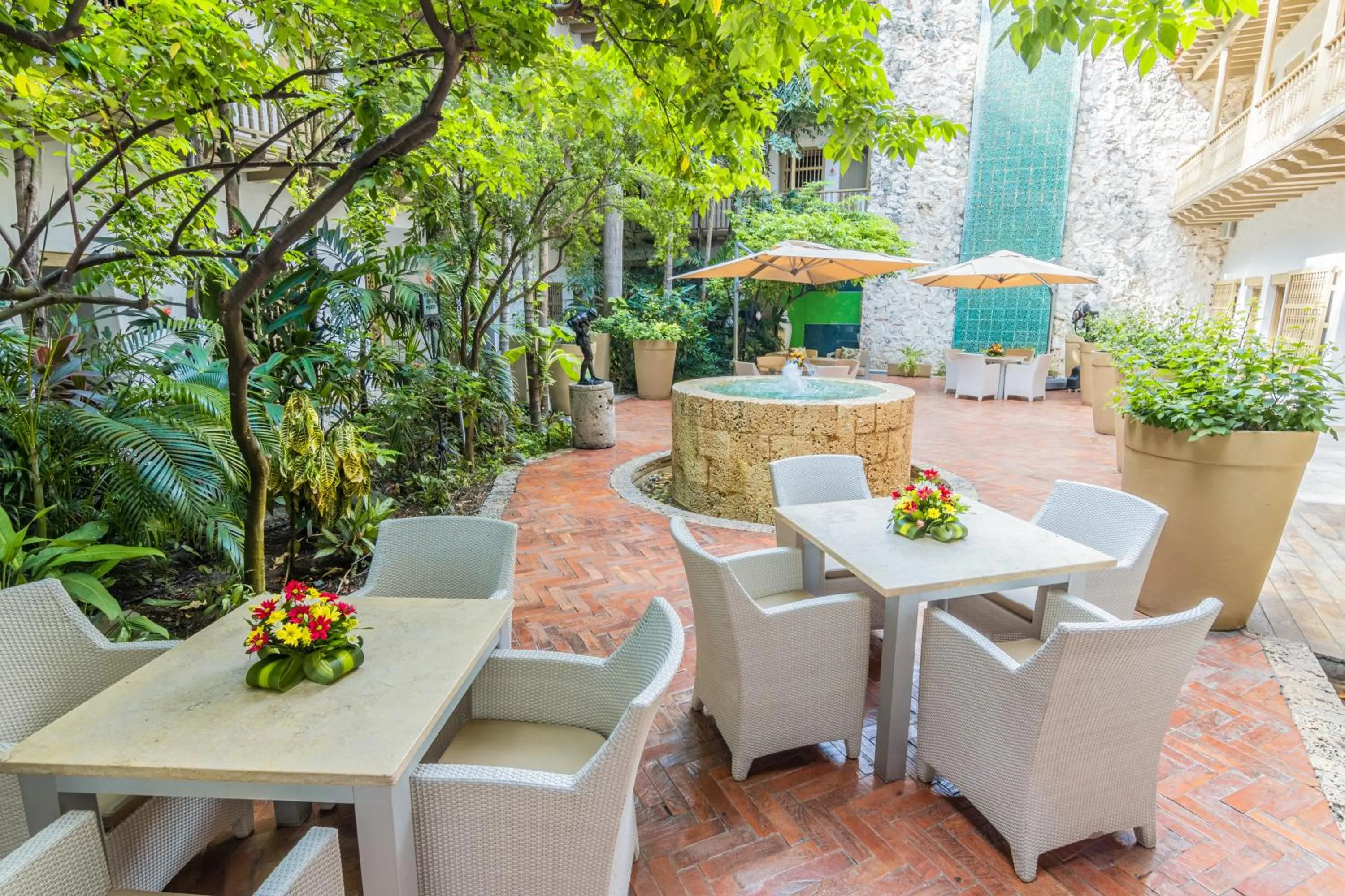 Patio in GHL Collection Armería Real Hotel