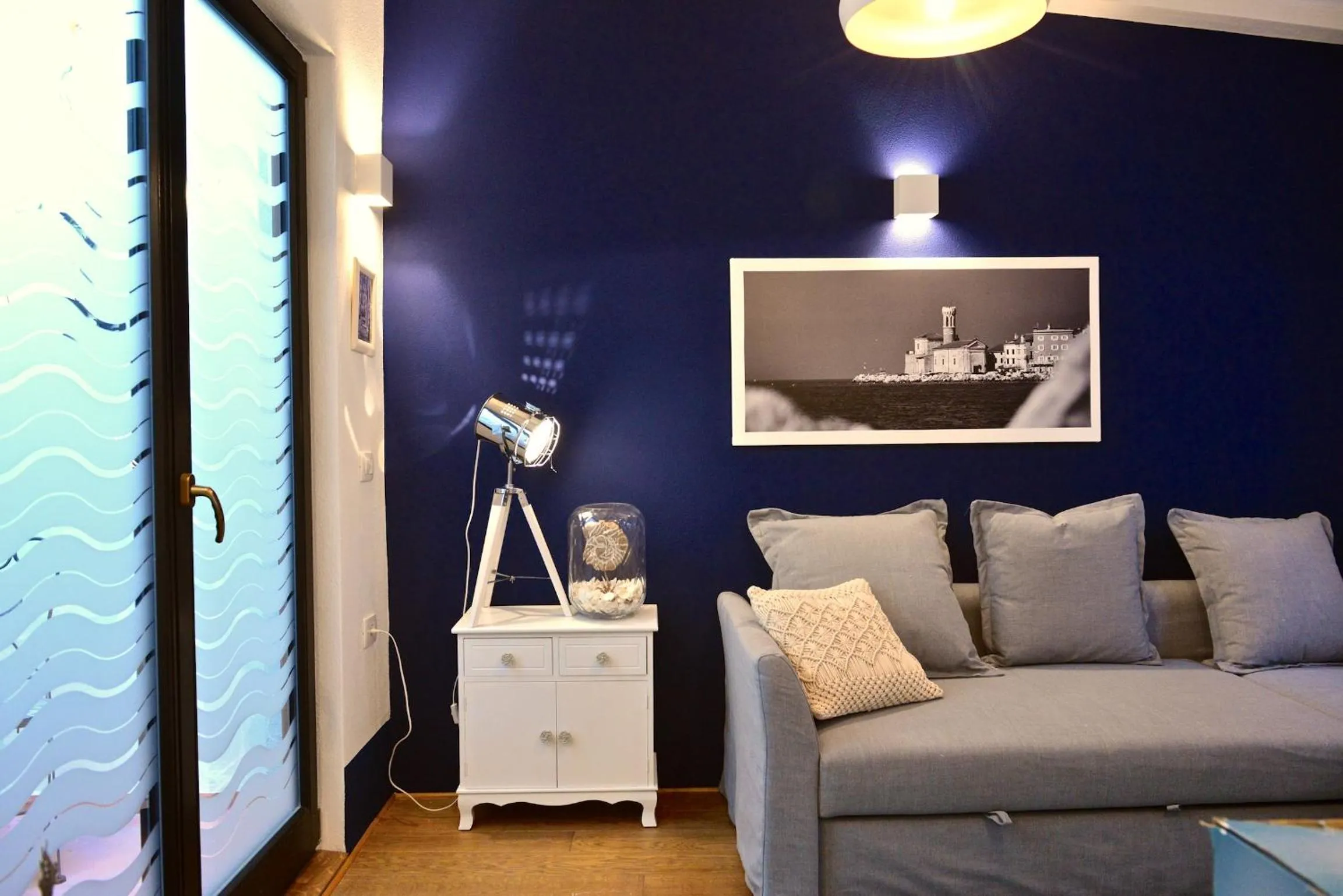 Decorative detail in Casa Al Porto Antico