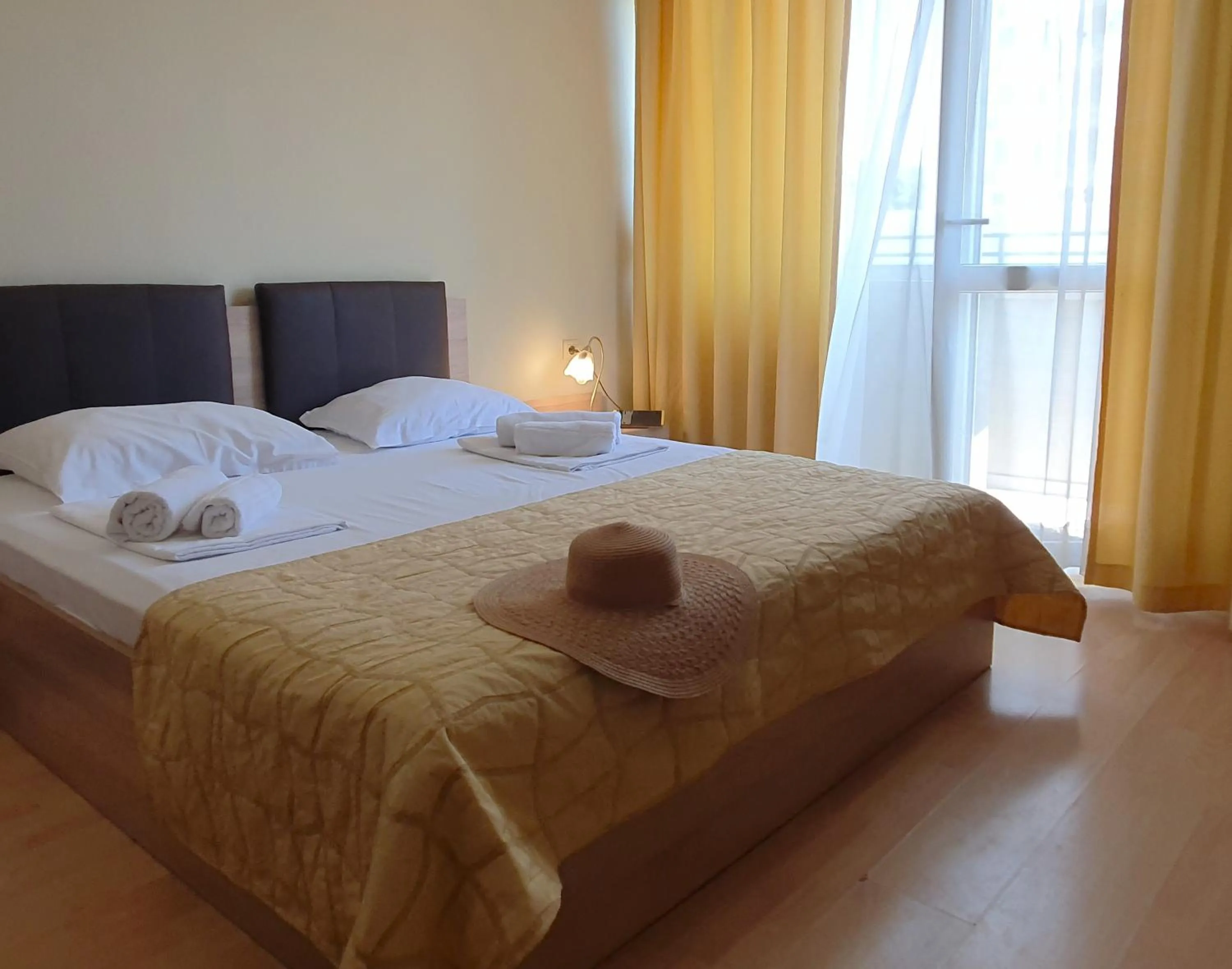 Bed in Hotel Sorbona