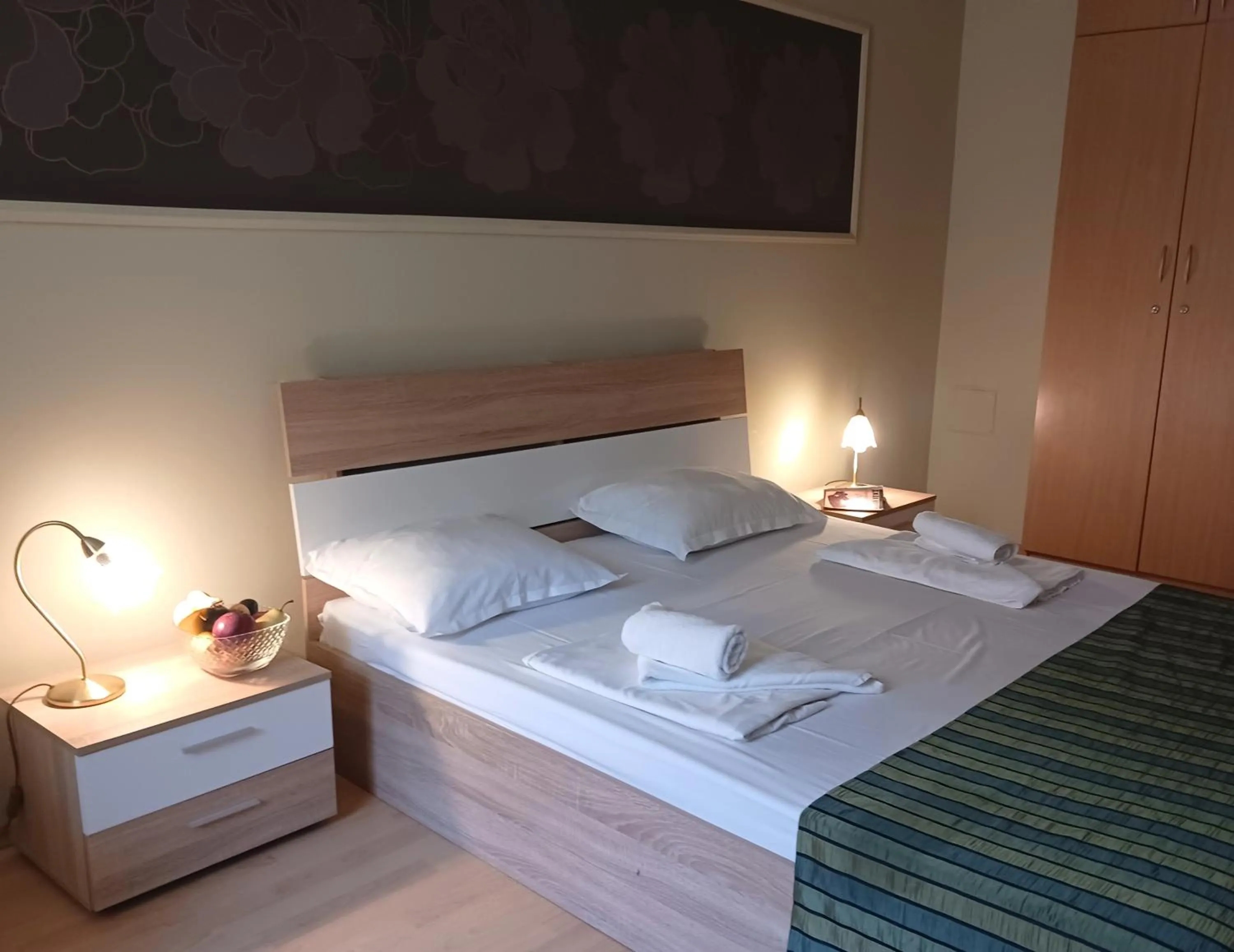 Bed in Hotel Sorbona