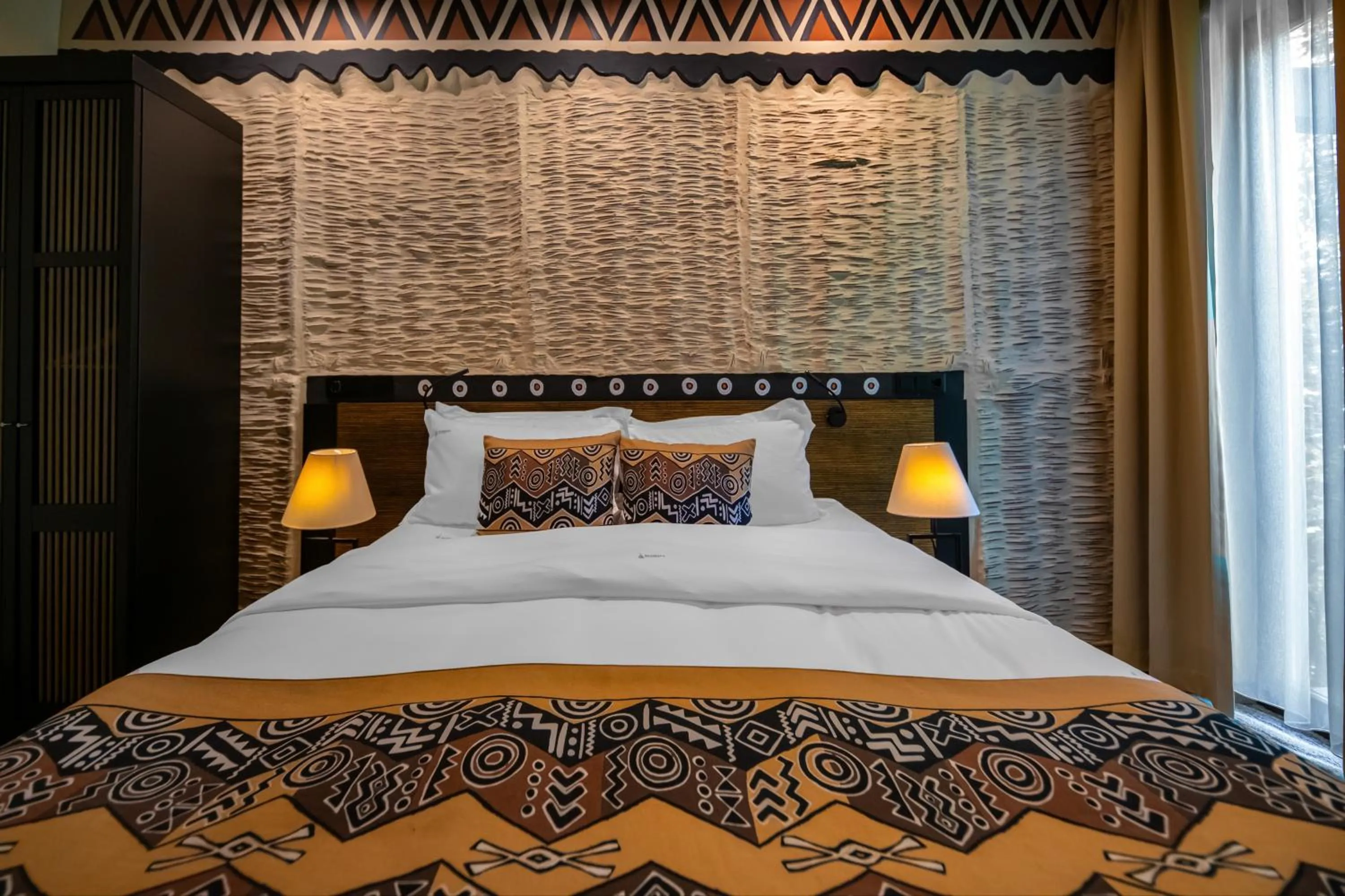 Bed in Bambara Hotel