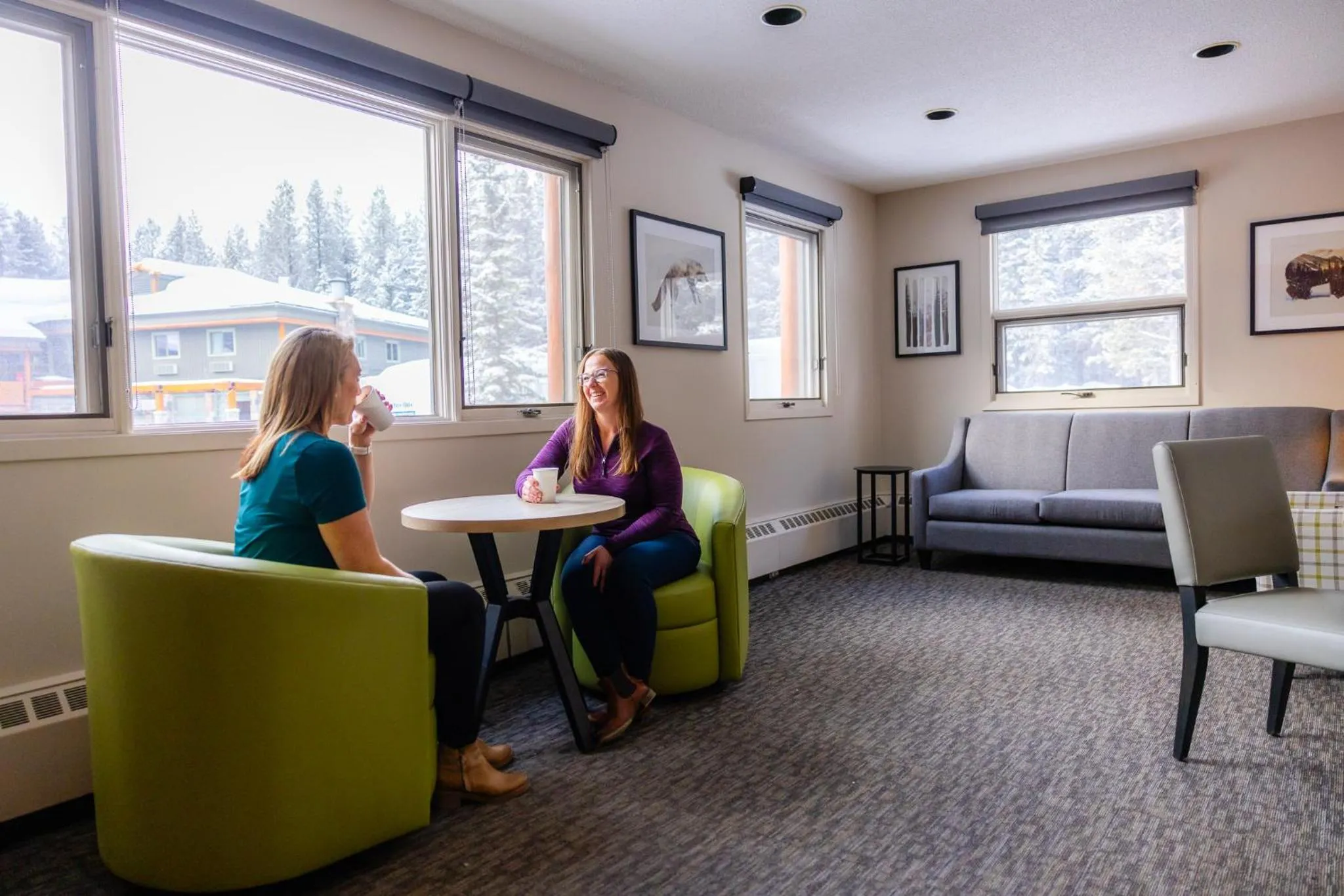 Lobby or reception in Mountaineer Lodge