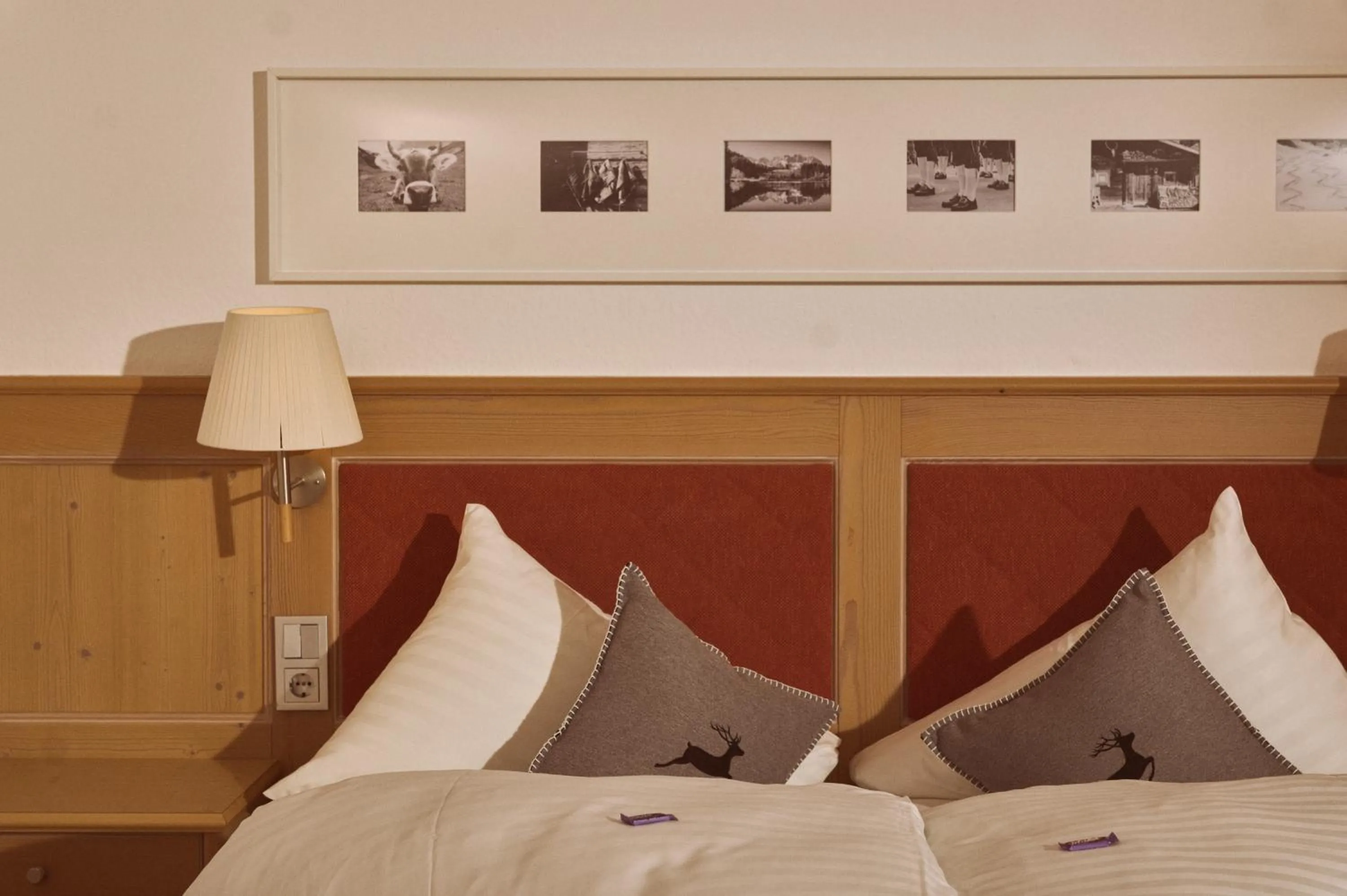 Bed in Hotel Sonnalp