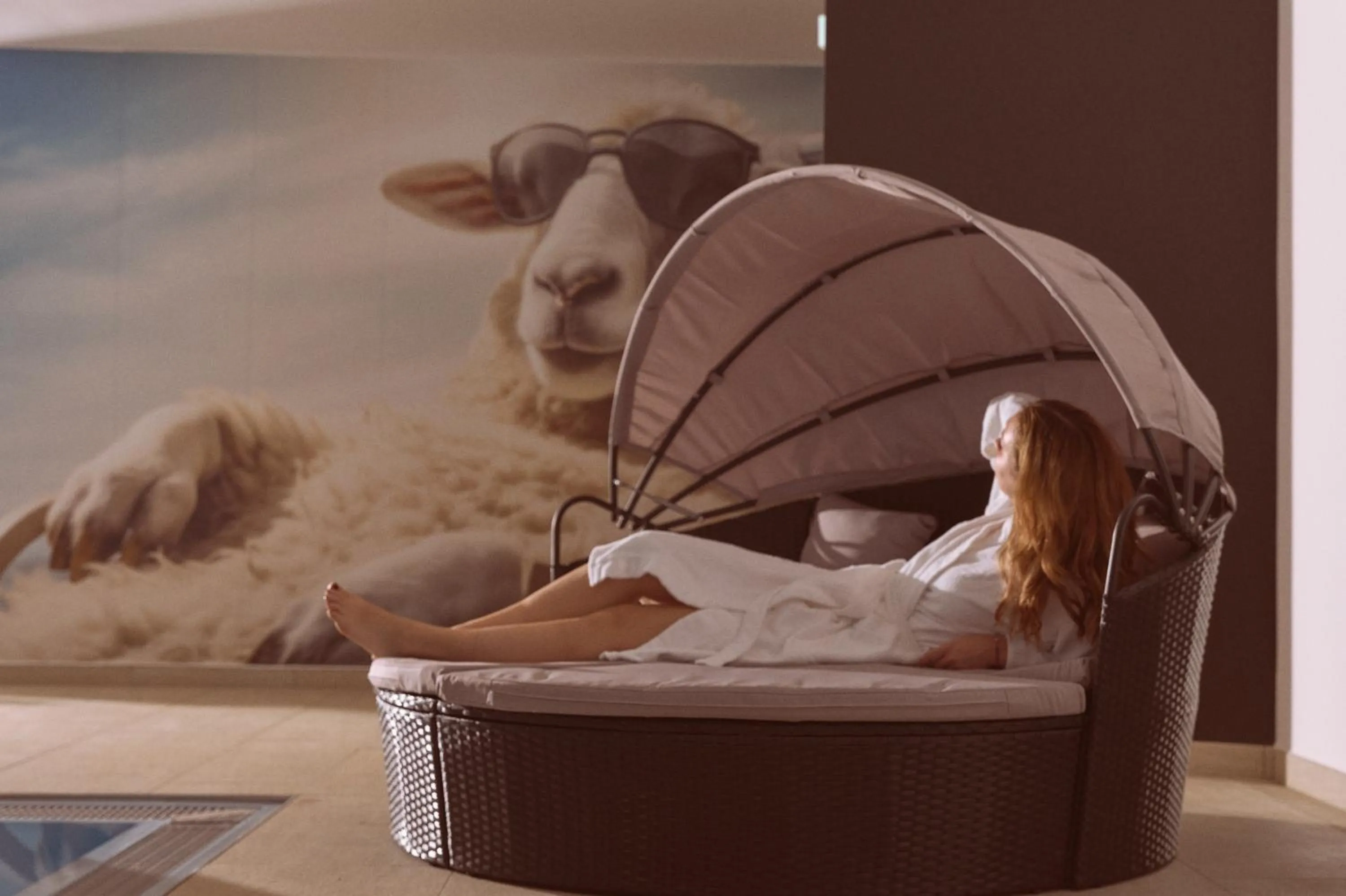 People, Bed in Hotel Sonnalp