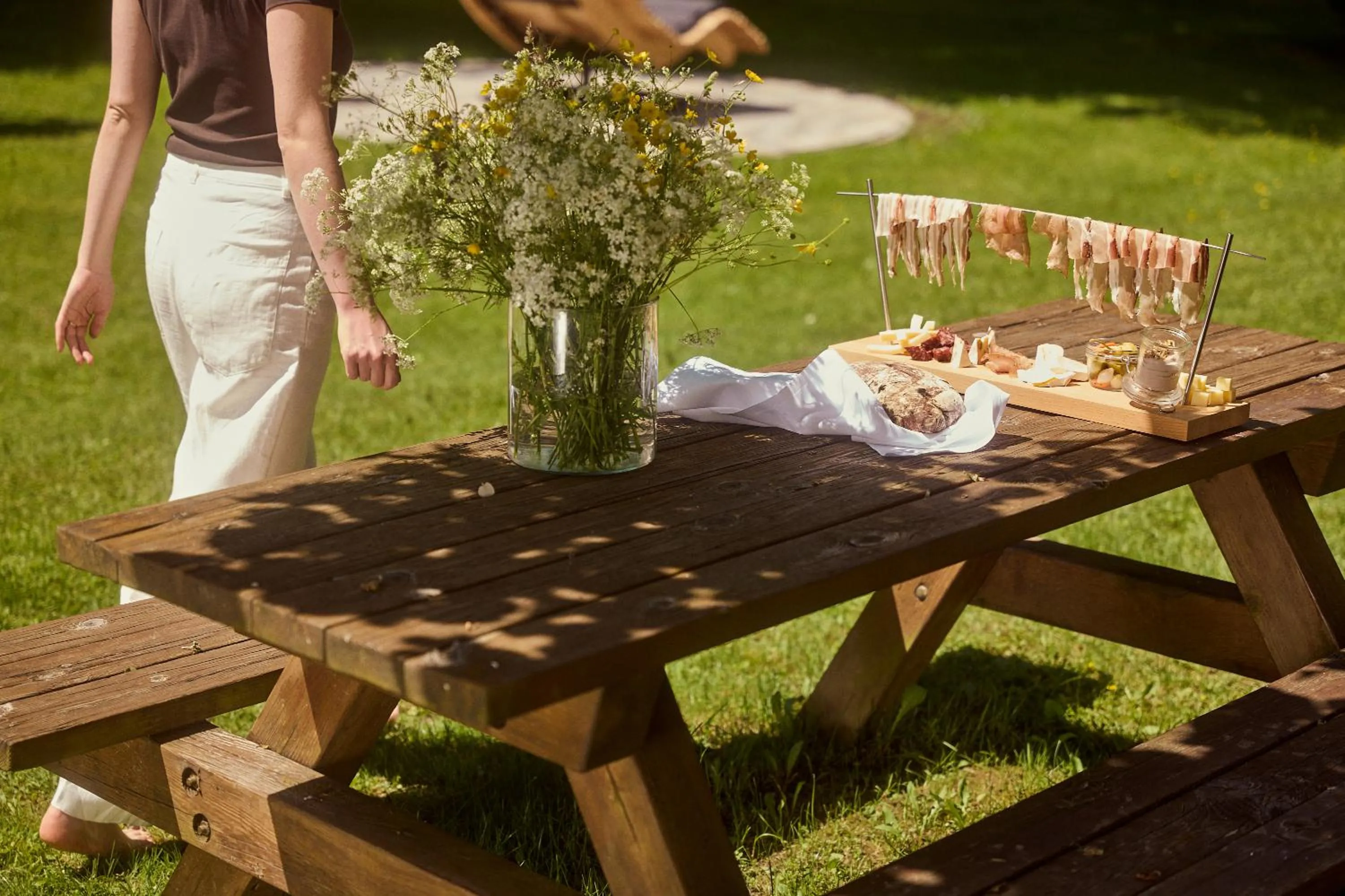 Garden in Hotel Sonnalp