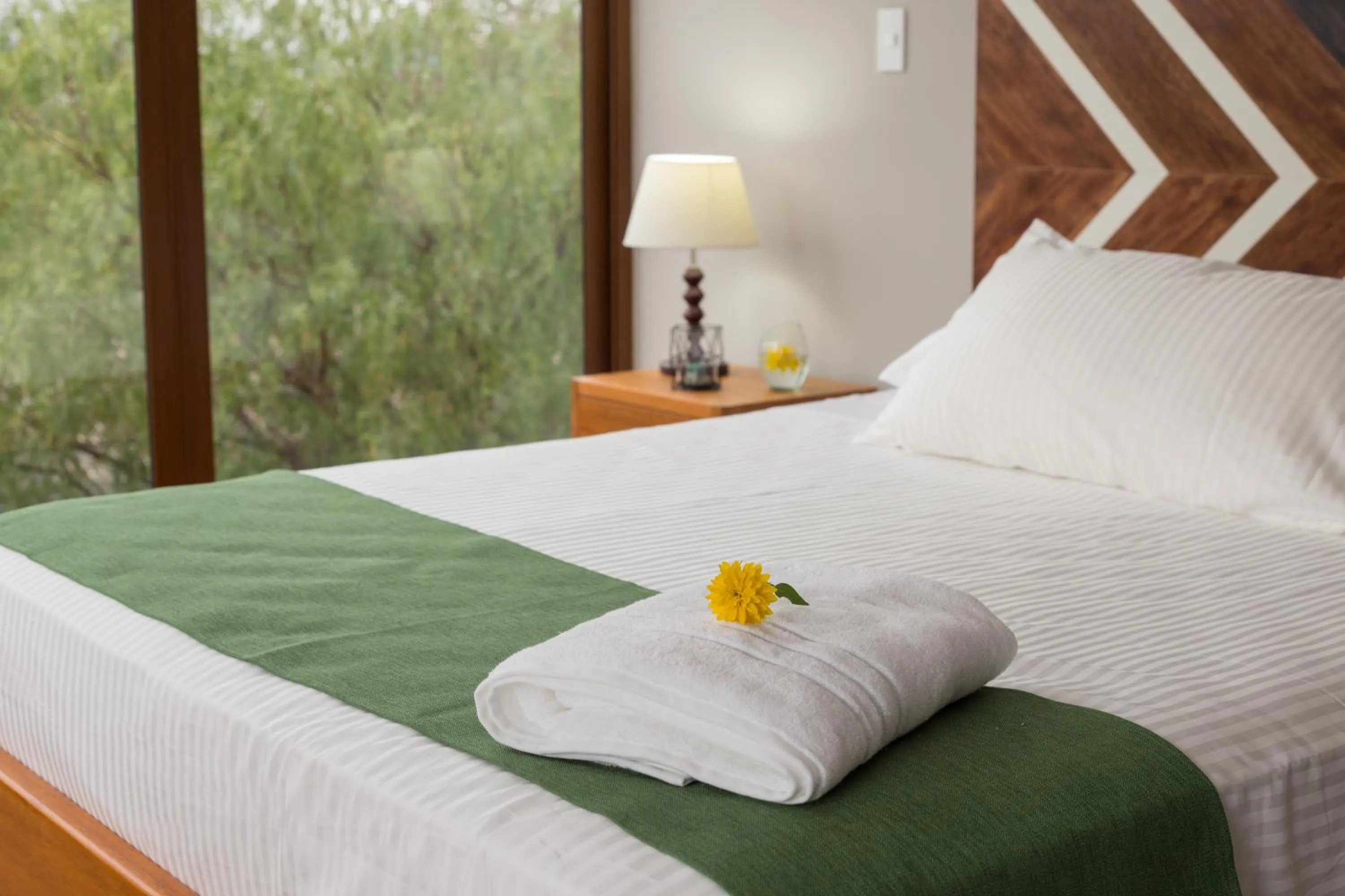 Bed in Ilalo Garden Hotel & Restaurant