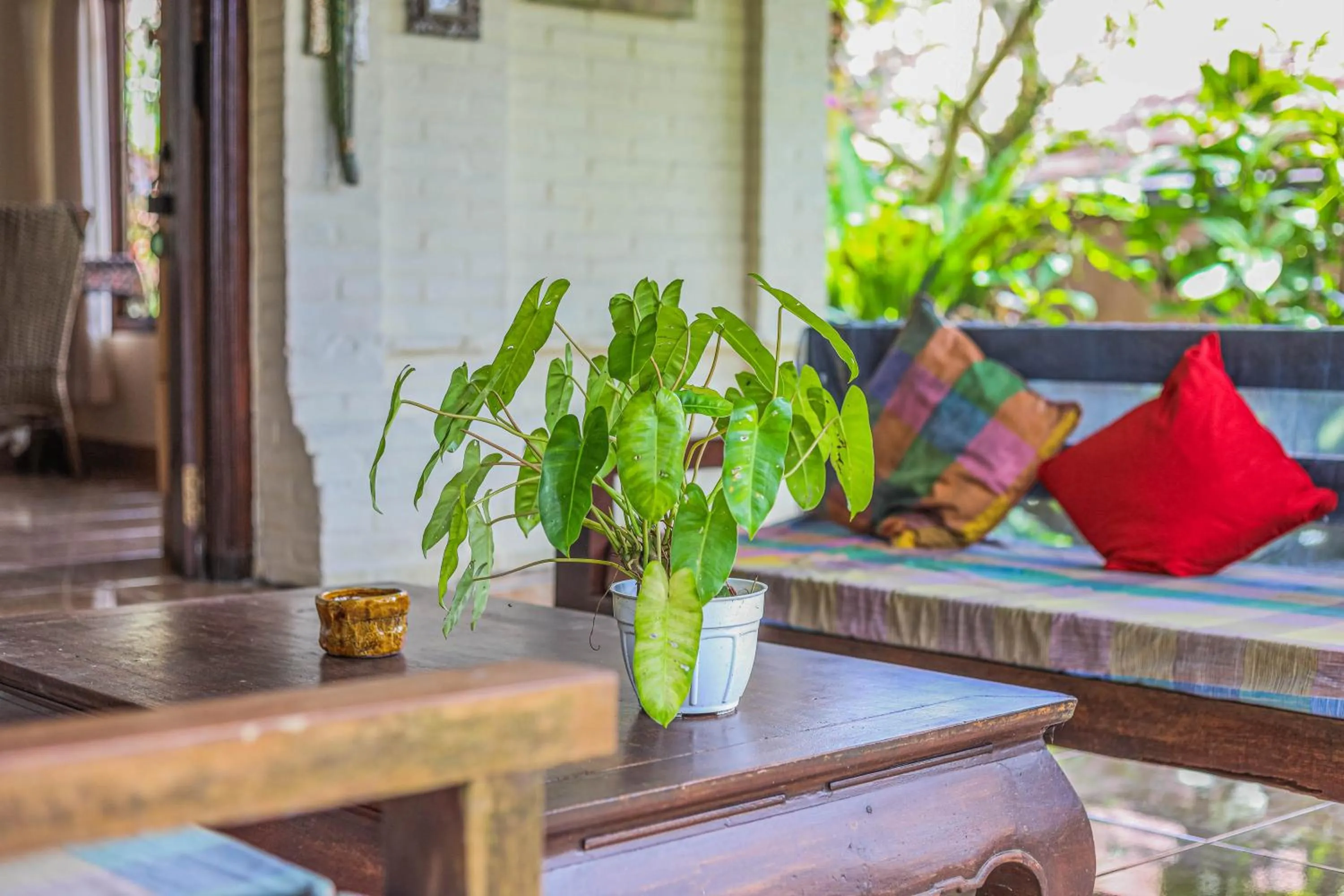 Decorative detail in Sari Bamboo Bungalows