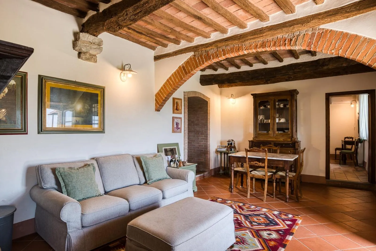 Living room in Borgo Argenina