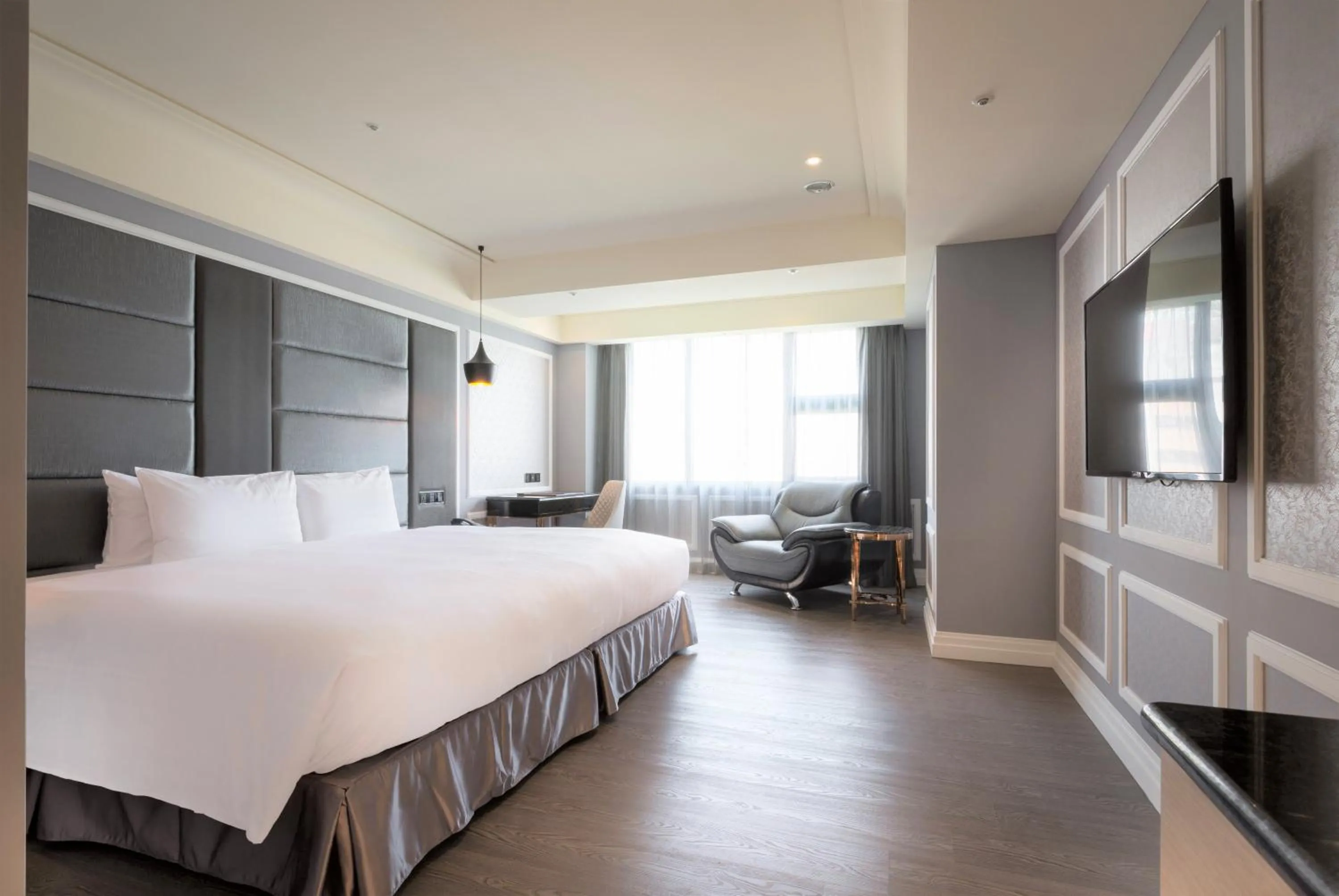 Photo of the whole room, Bed in Sun Hao Hotel Taichung