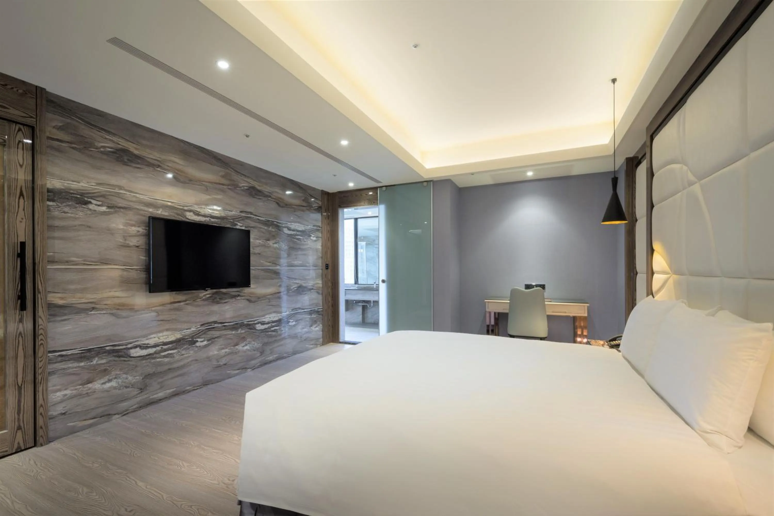 Photo of the whole room, Bed in Sun Hao Hotel Taichung