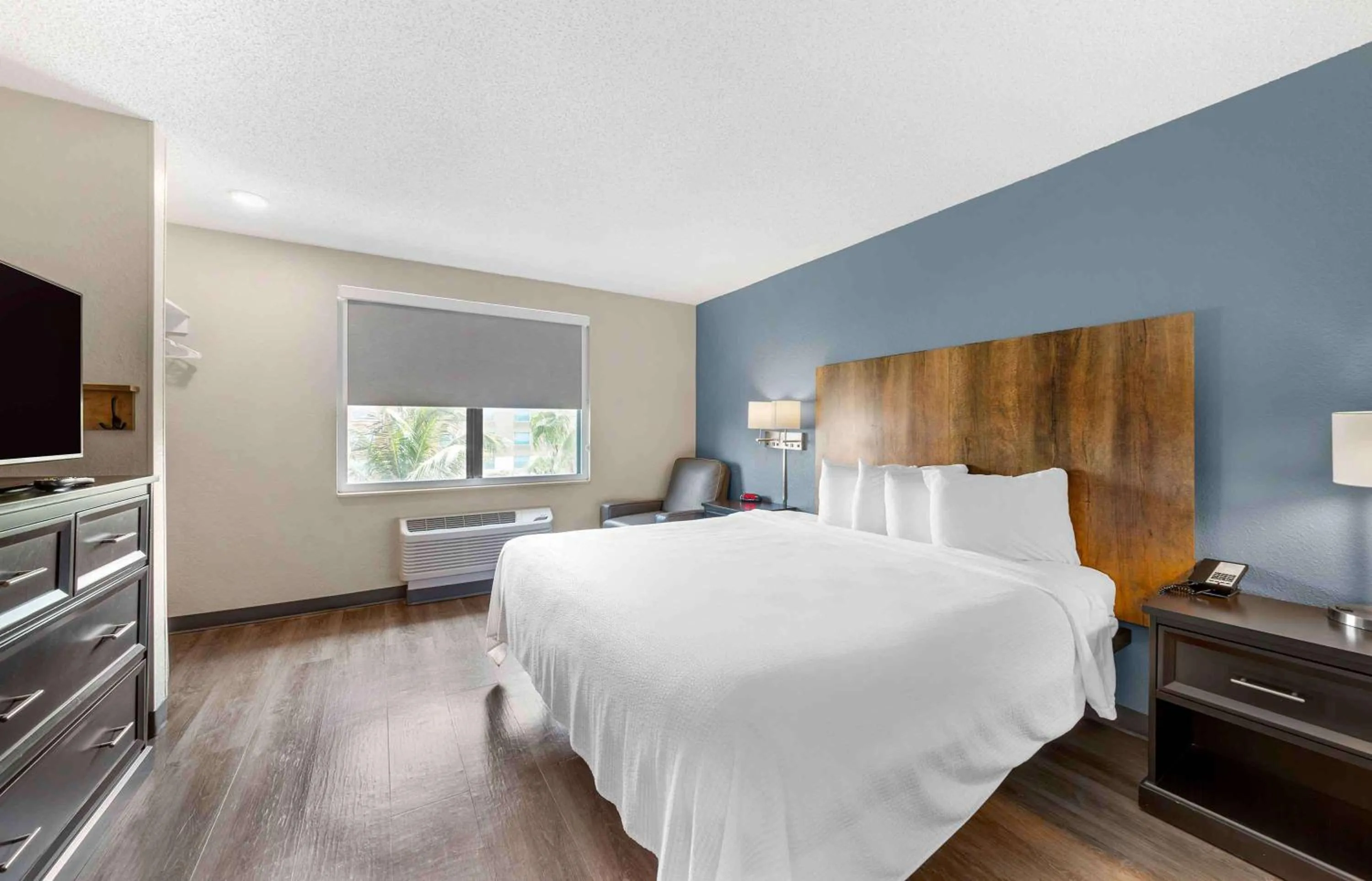 Bedroom, Bed in Extended Stay America Premier Suites - Fort Lauderdale - Convention Center - Cruise Port