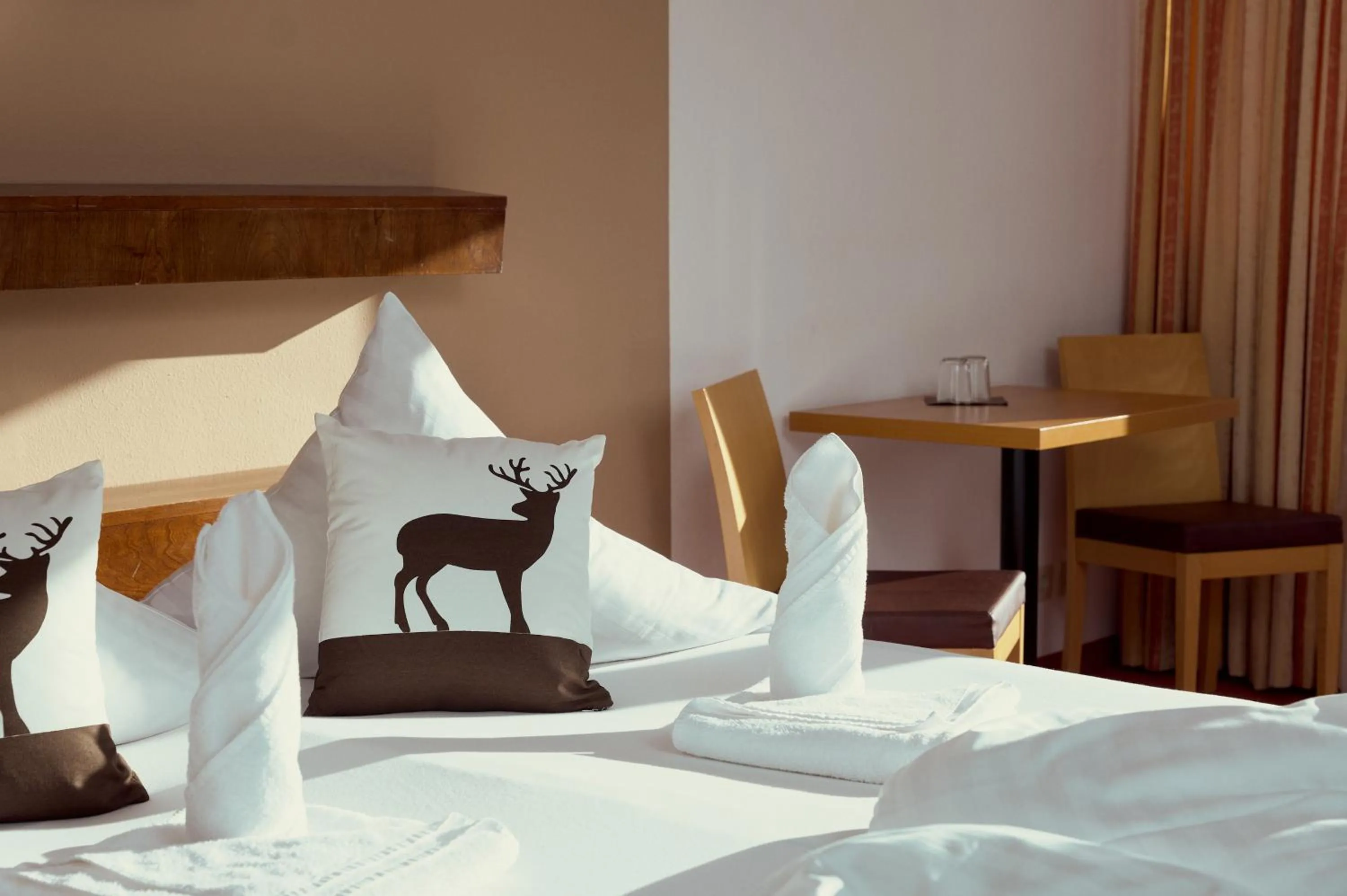 Bed in Parkhotel Kirchberg