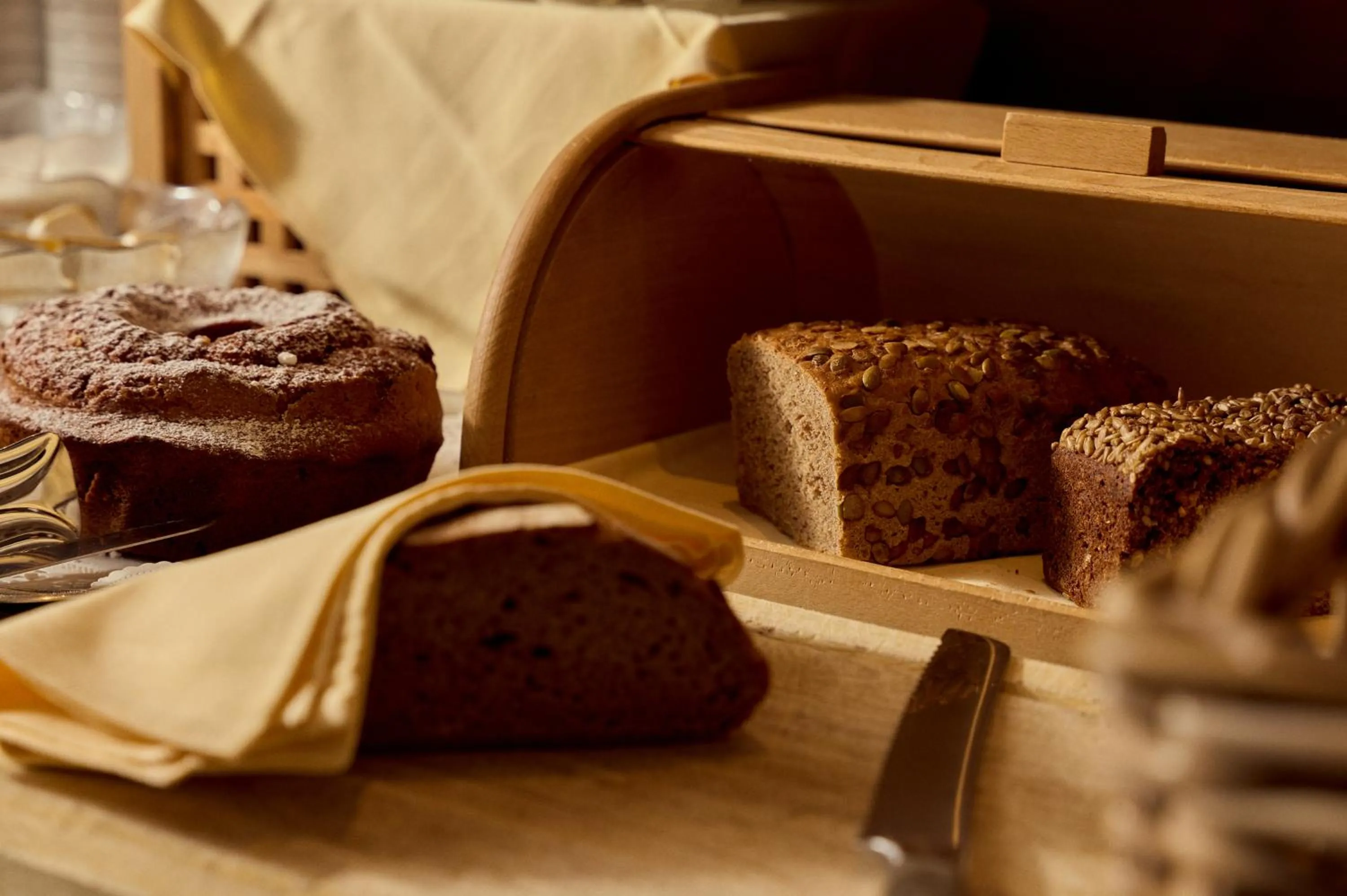 Food and drinks in Parkhotel Kirchberg