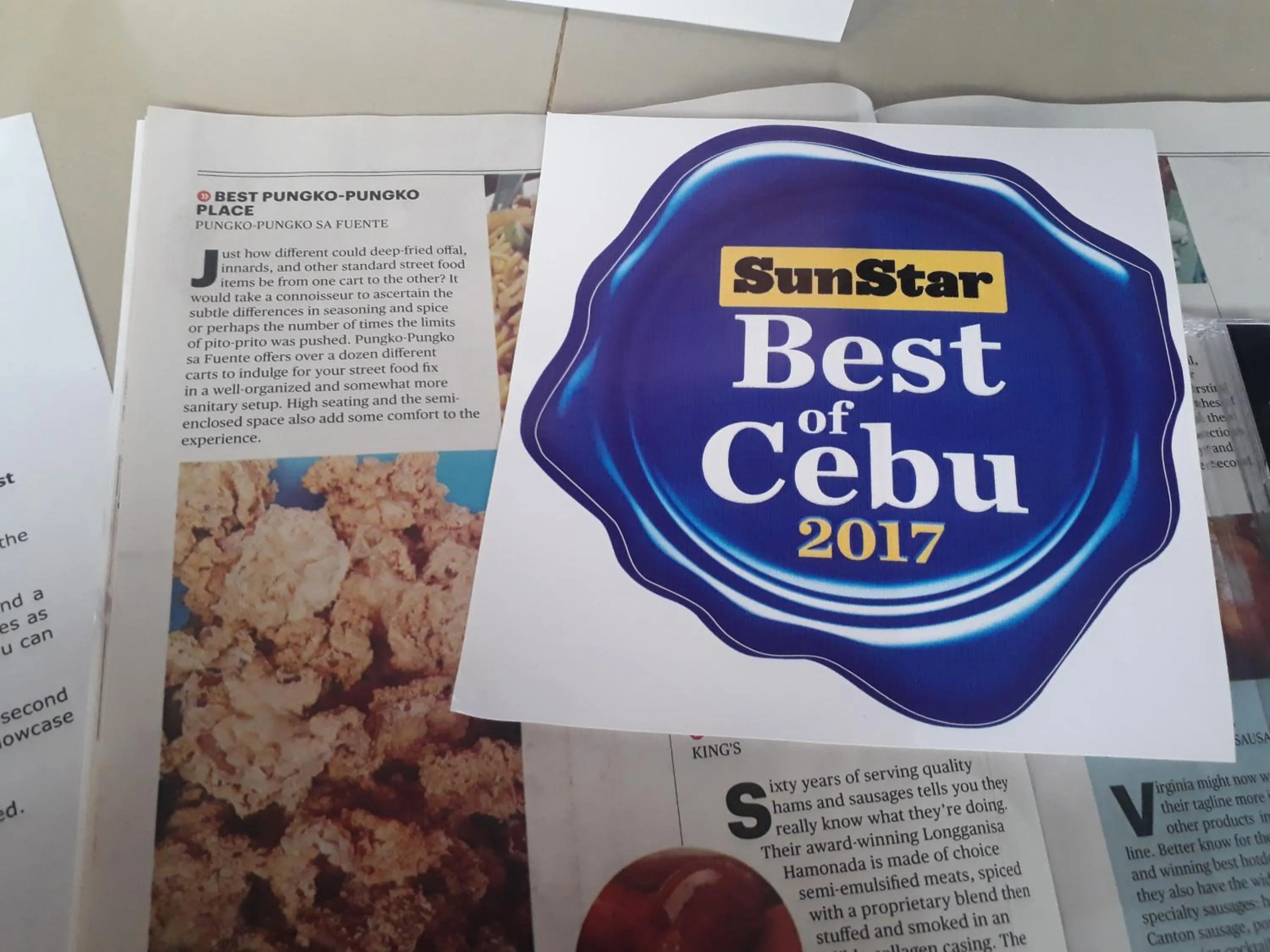 Restaurant/places to eat in Cebu Pungko-pungko Hostel