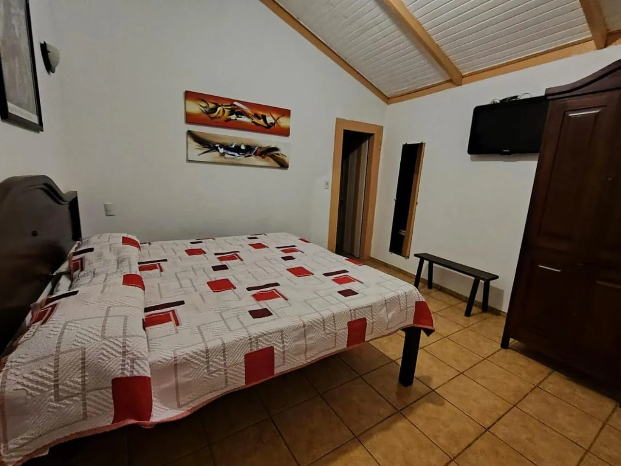 Bedroom, Bed in Pousada Pouso do Frade