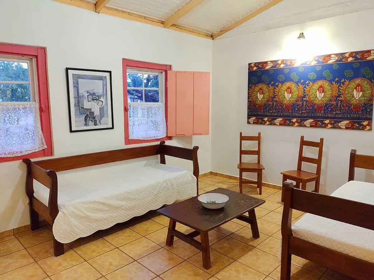 Bedroom, Bed in Pousada Pouso do Frade