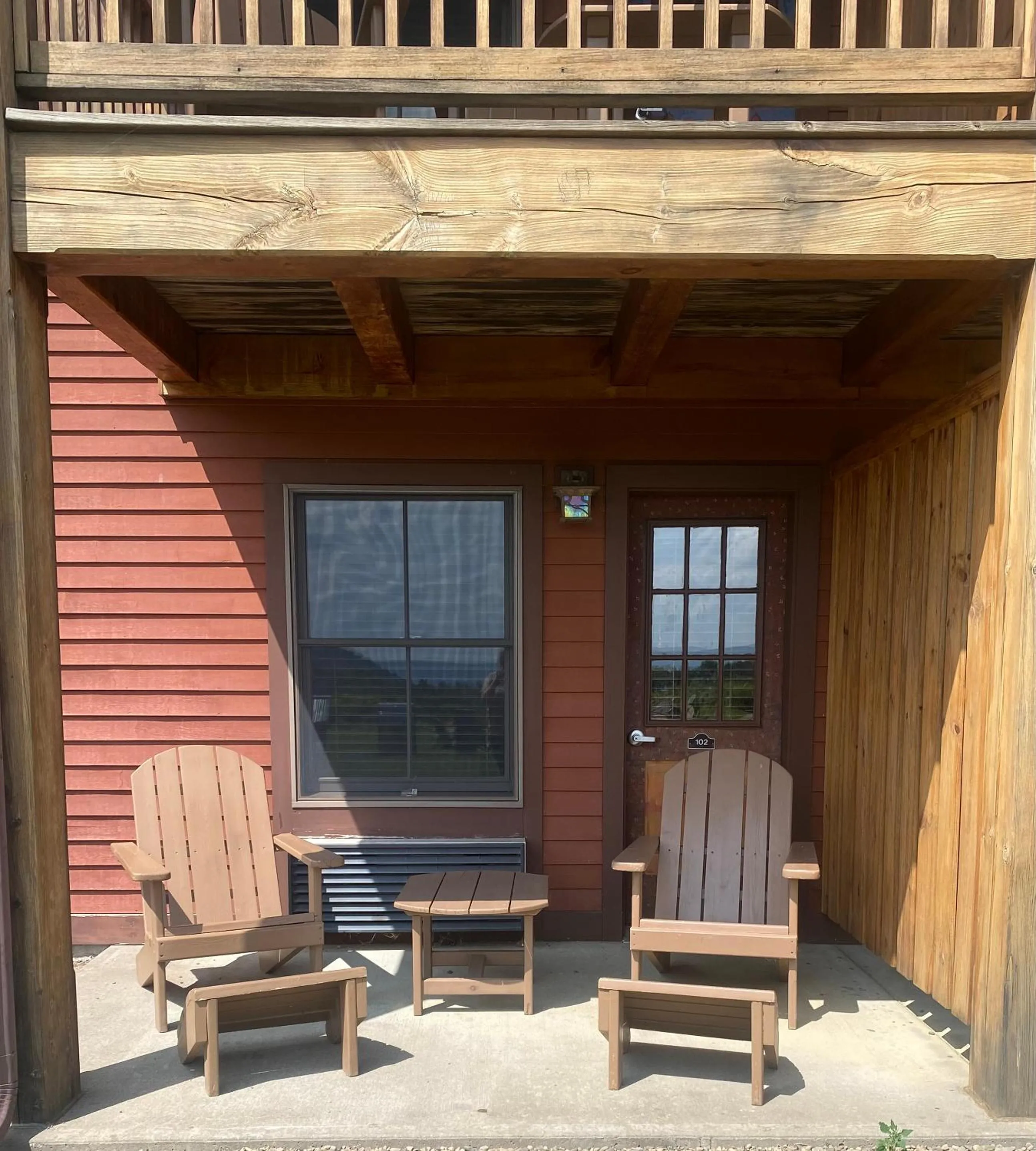 Balcony/Terrace in August Lodge Cooperstown