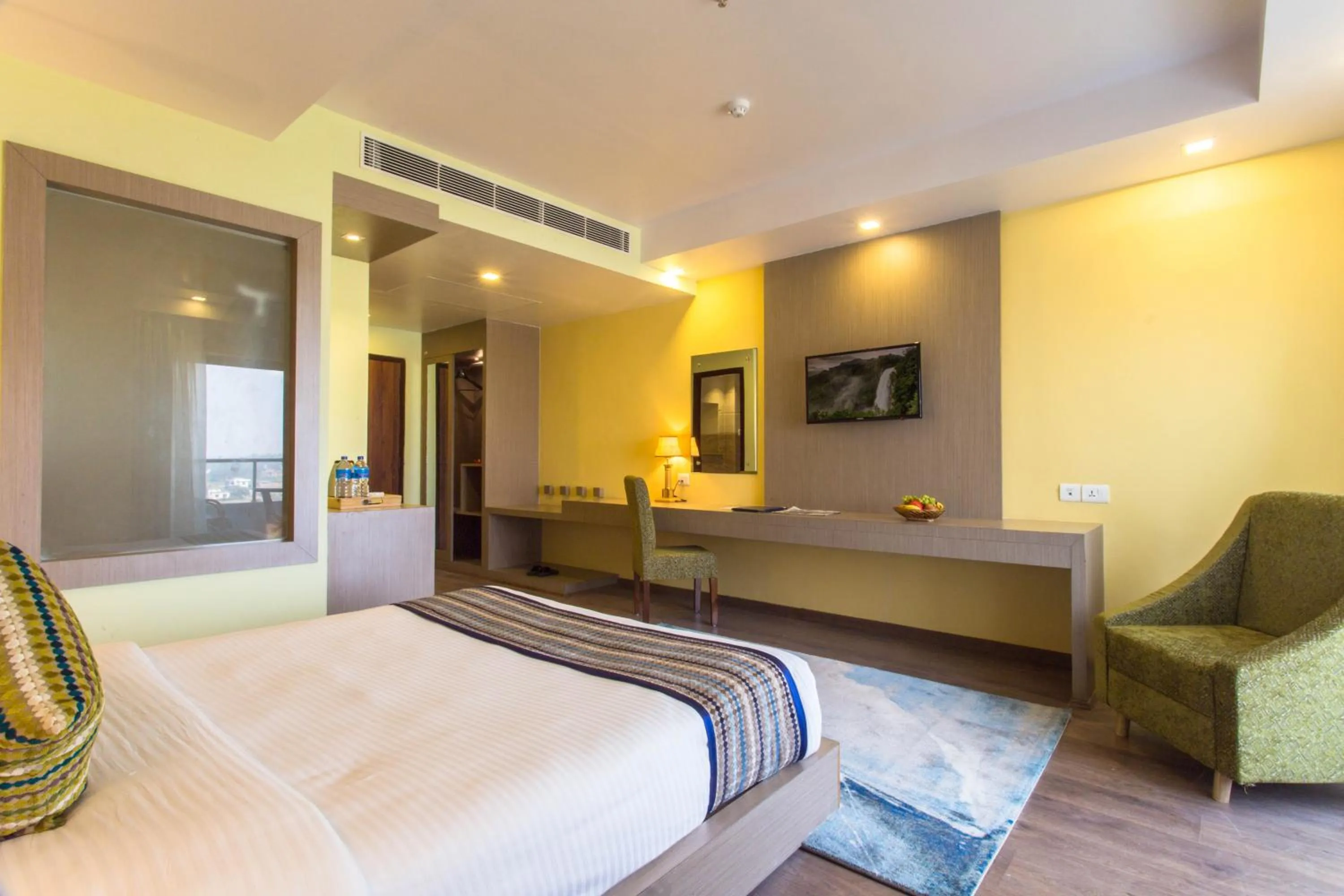 Bedroom, Bed in Hotel Siddhartha, Nepalgunj