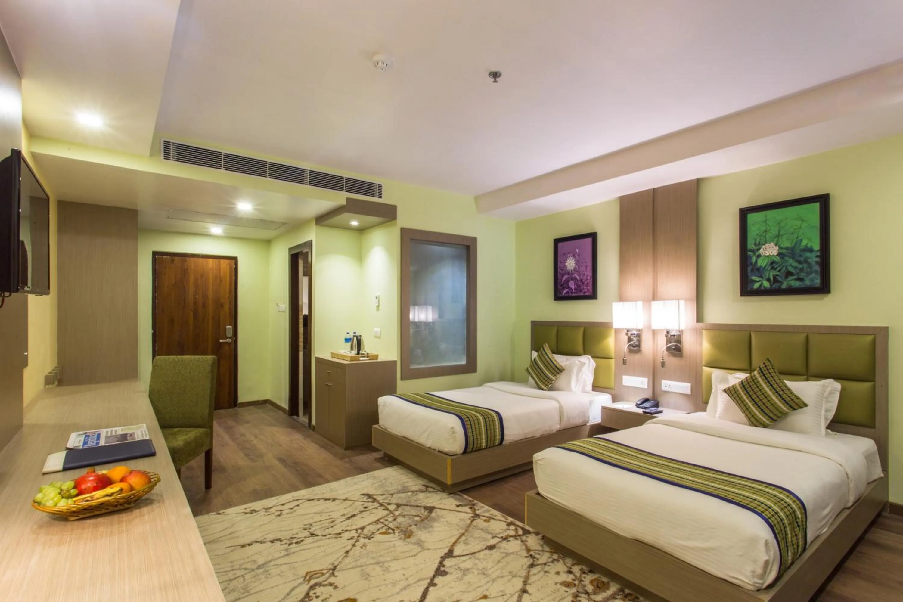 Bedroom, Bed in Hotel Siddhartha, Nepalgunj