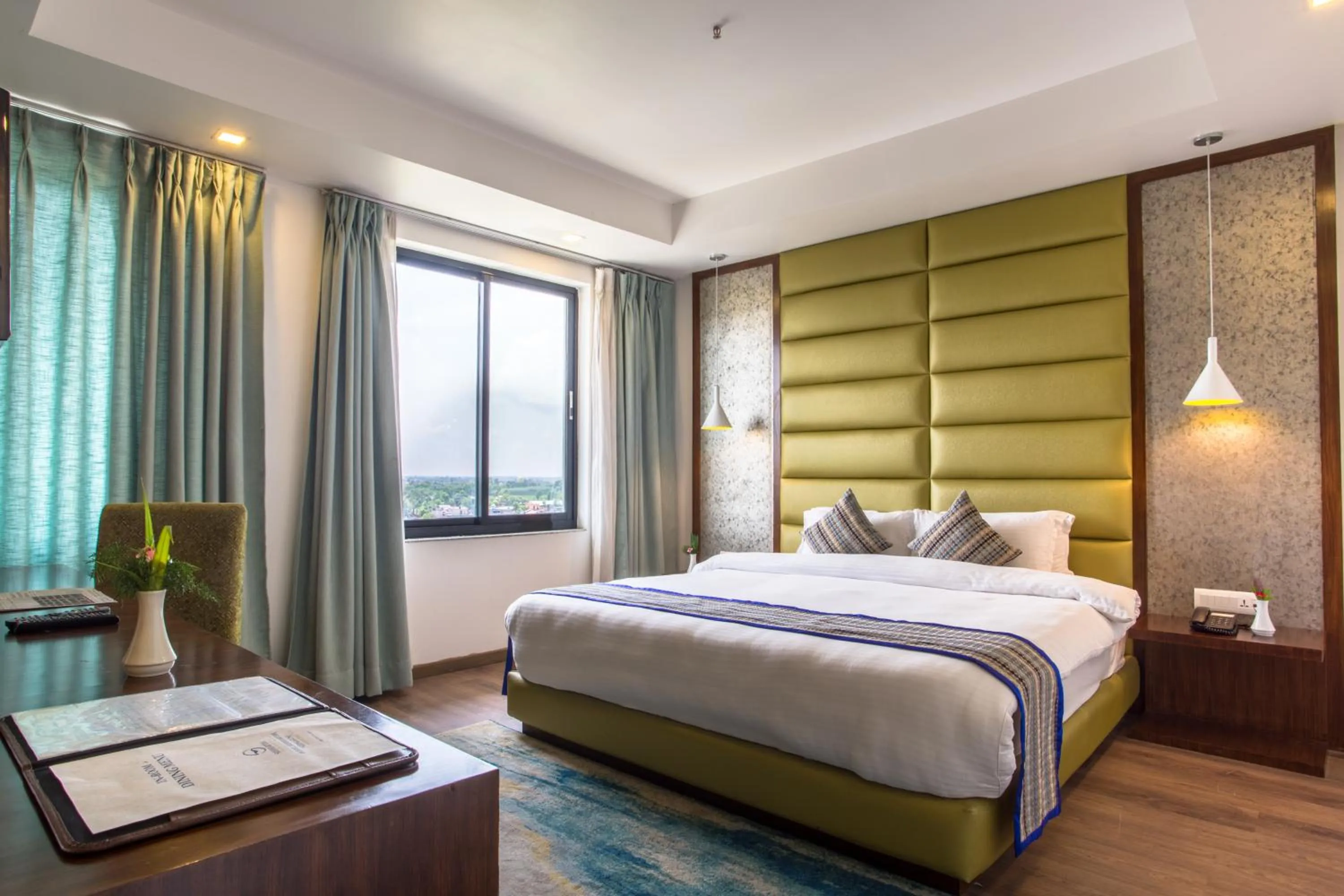 Bedroom, Bed in Hotel Siddhartha, Nepalgunj