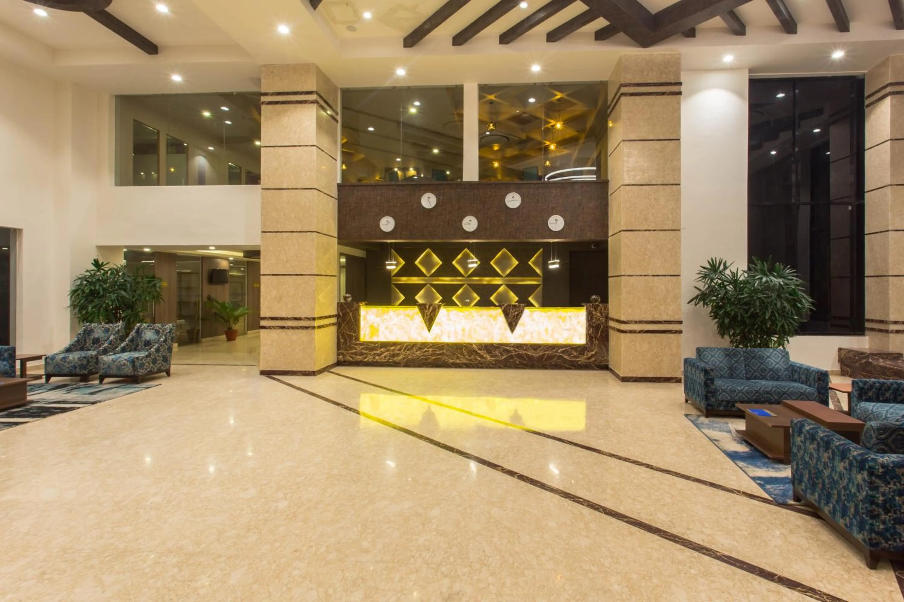 Lobby or reception in Hotel Siddhartha, Nepalgunj