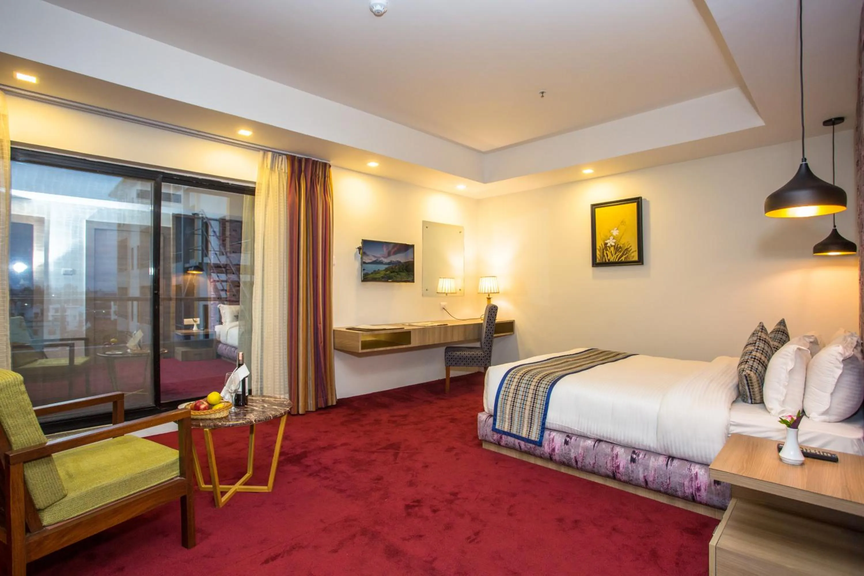 Photo of the whole room, Bed in Hotel Siddhartha, Nepalgunj