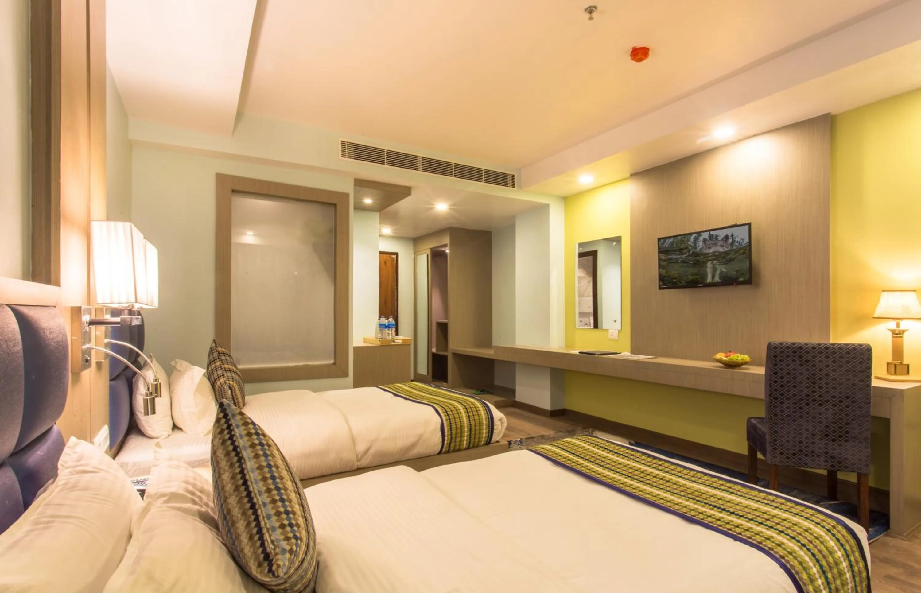 Bedroom, Bed in Hotel Siddhartha, Nepalgunj