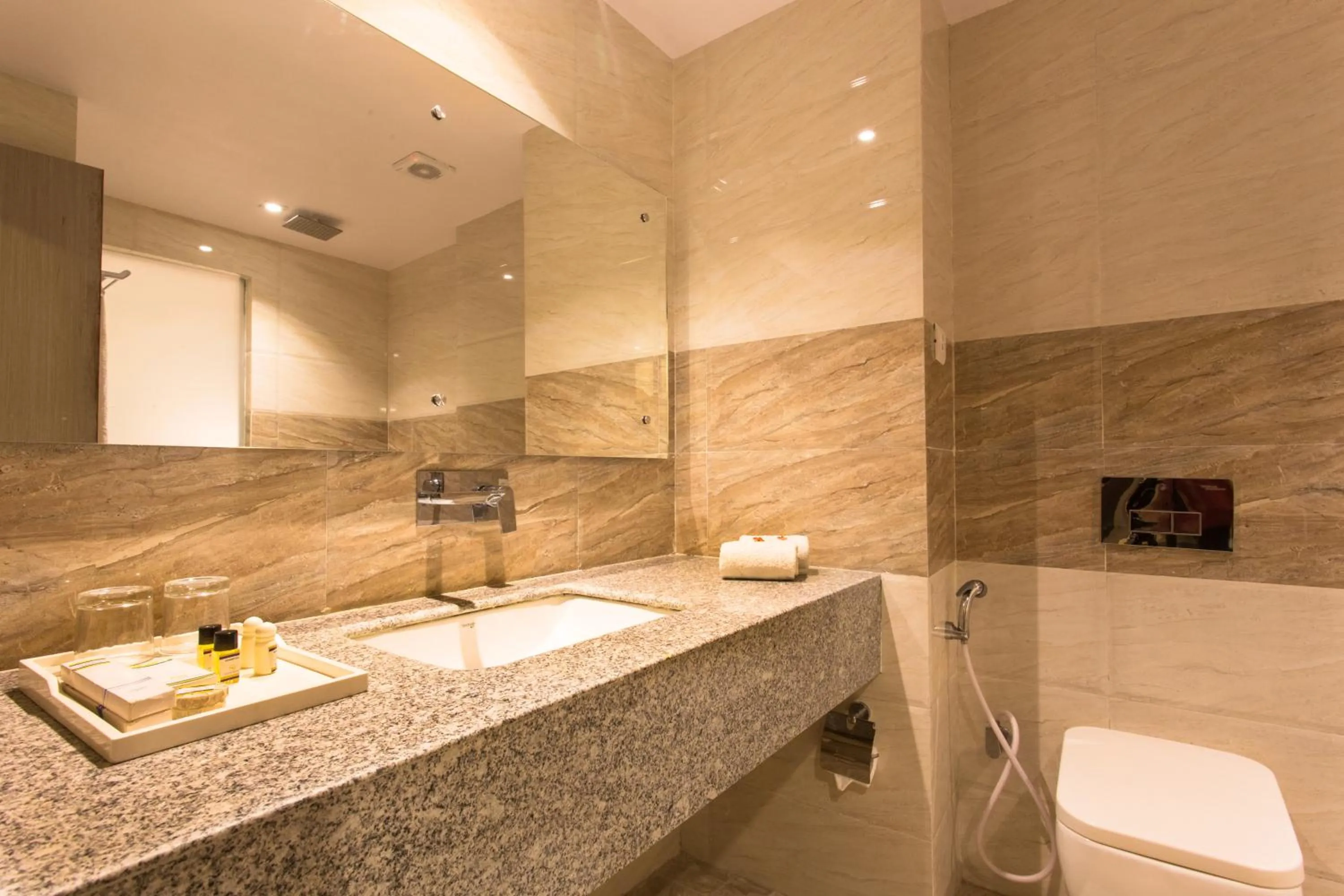 Bathroom in Hotel Siddhartha, Nepalgunj