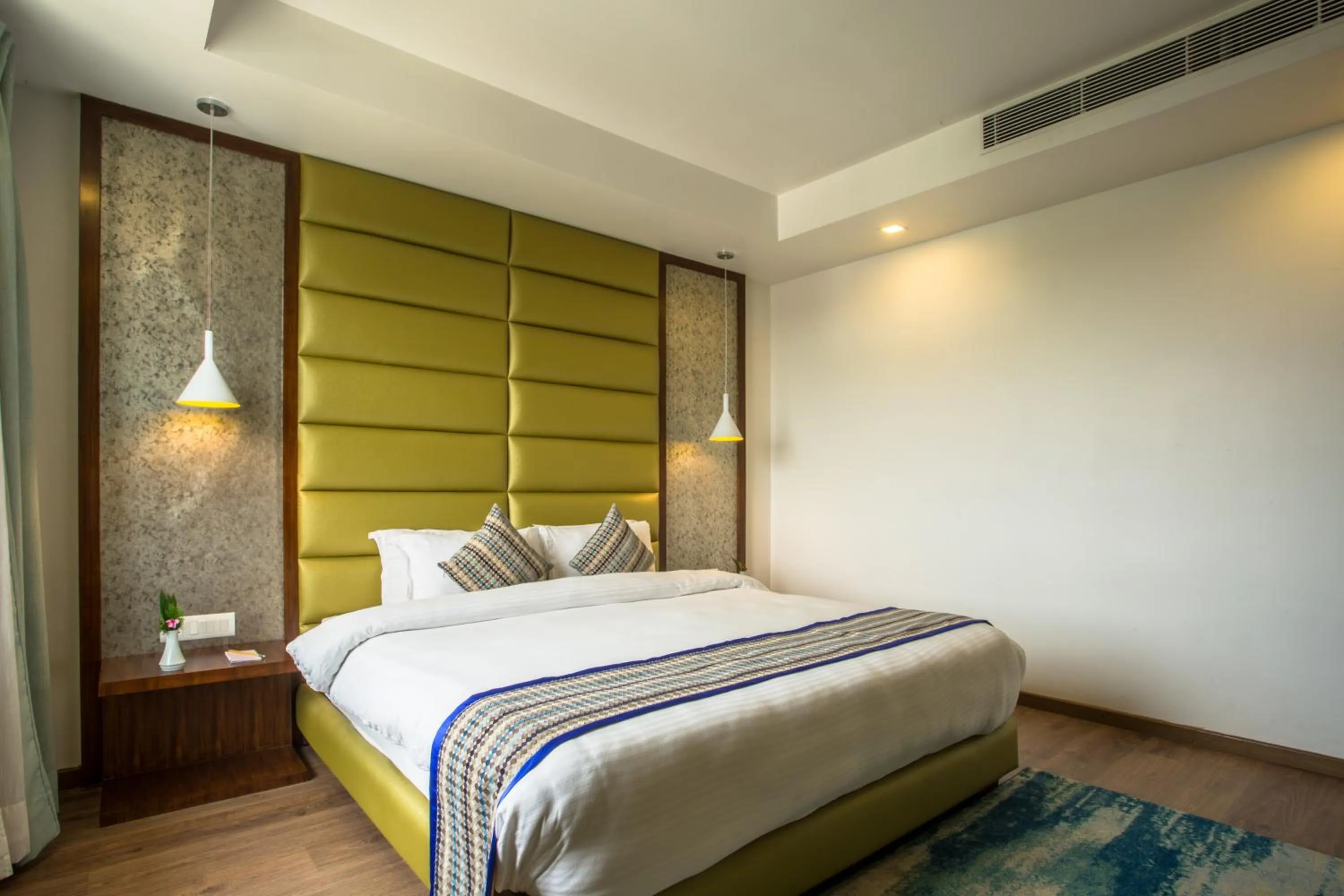 Bedroom, Bed in Hotel Siddhartha, Nepalgunj