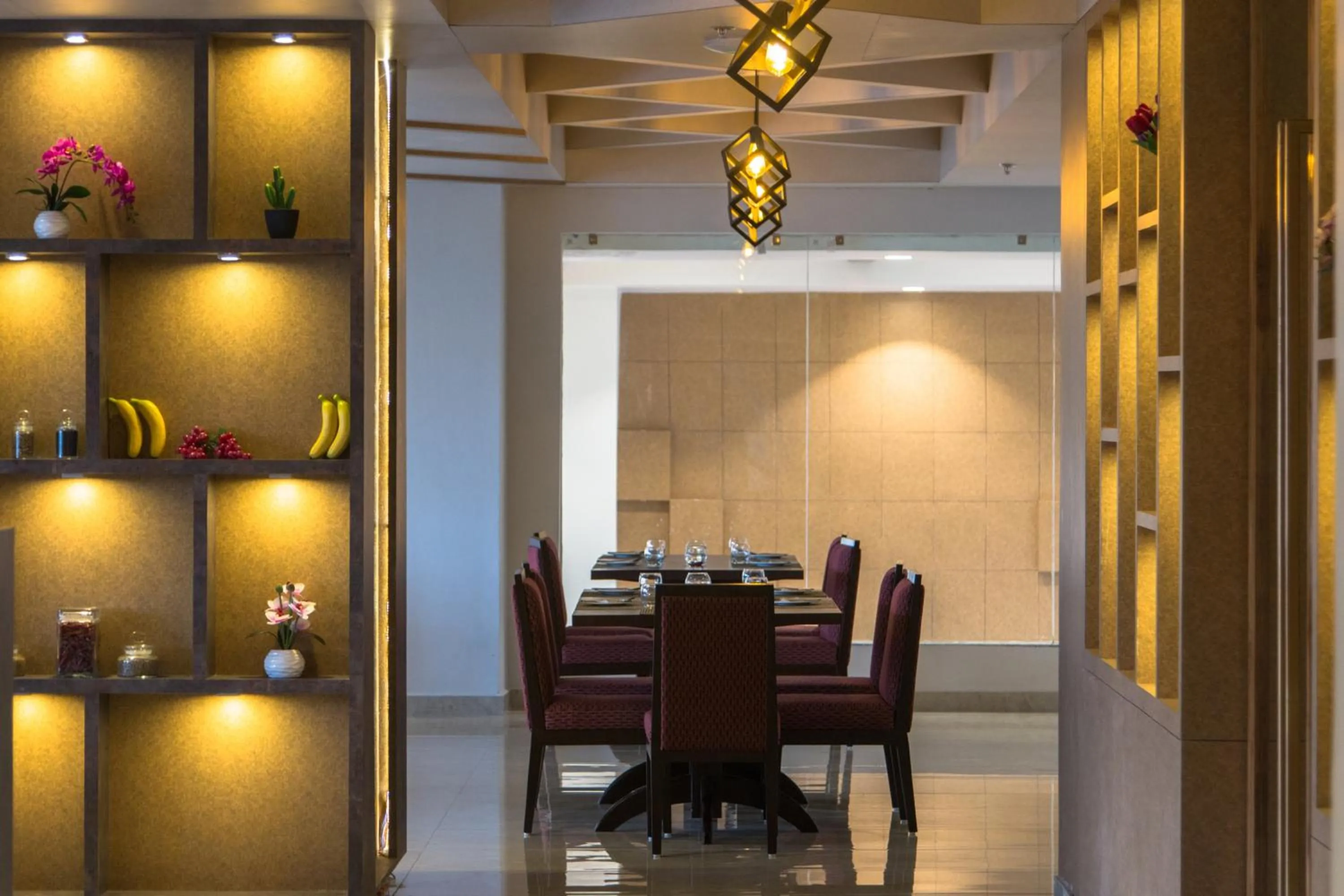 Dining area in Hotel Siddhartha, Nepalgunj