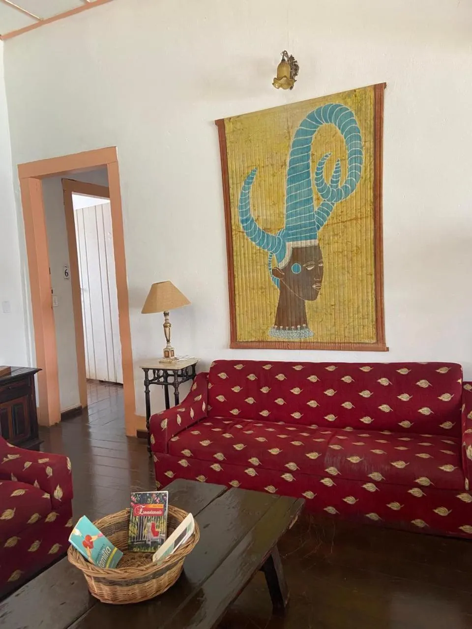 Living room in Pousada Pouso do Sô Vigario