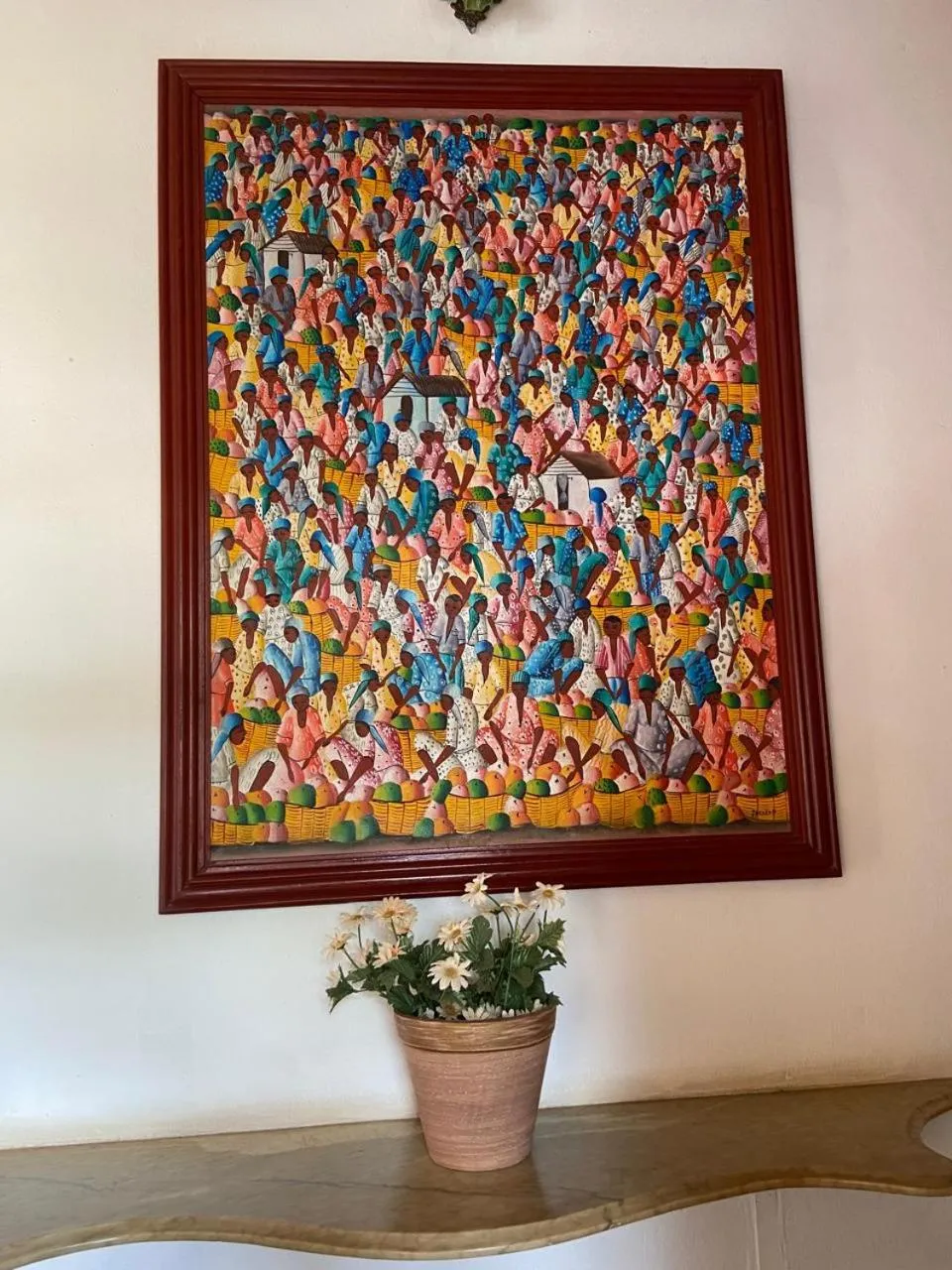 Living room in Pousada Pouso do Sô Vigario