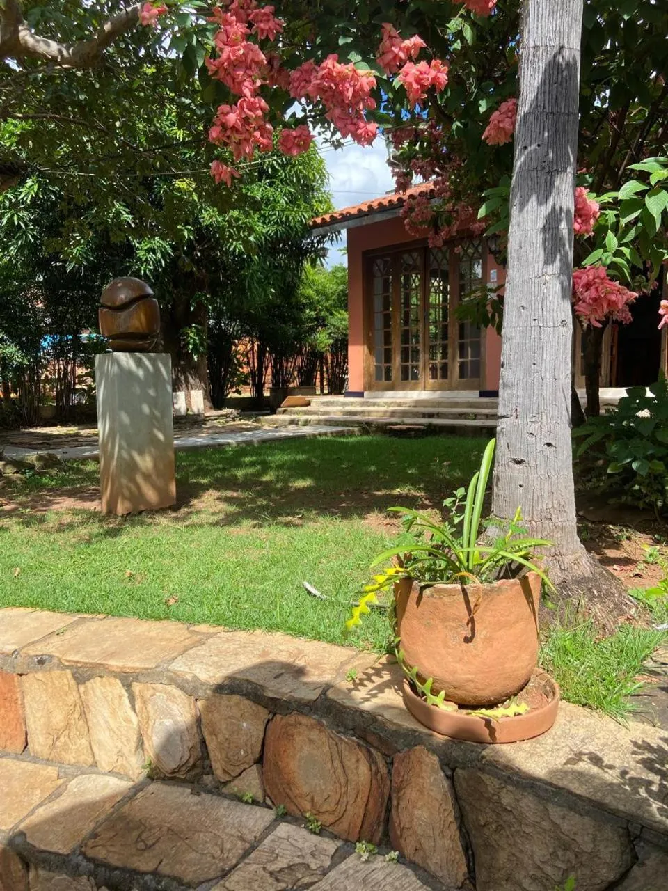 Garden in Pousada Pouso do Sô Vigario