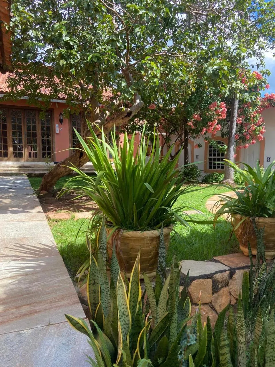 Garden in Pousada Pouso do Sô Vigario