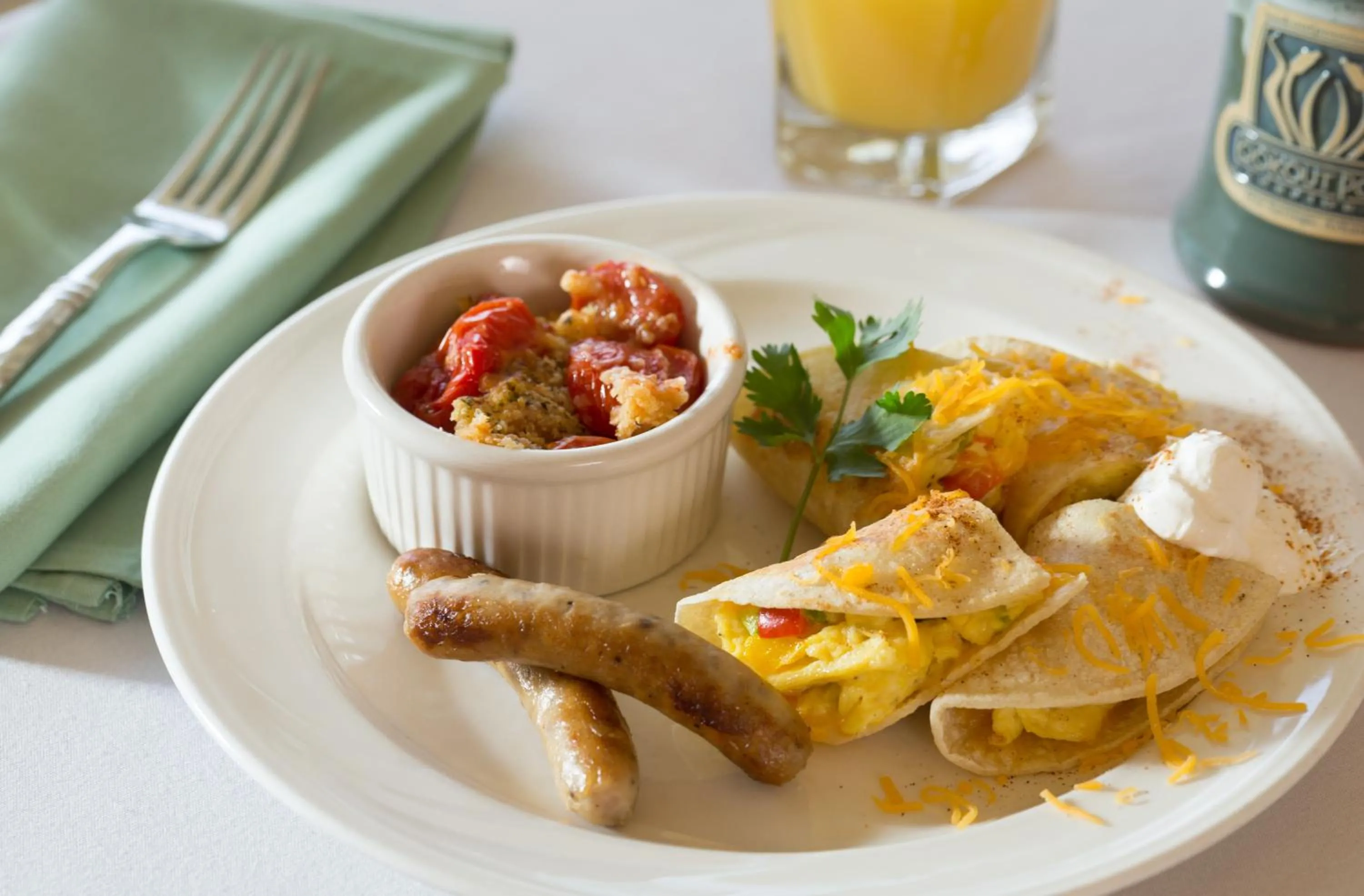 Food close-up in Lookout Point Lakeside Inn