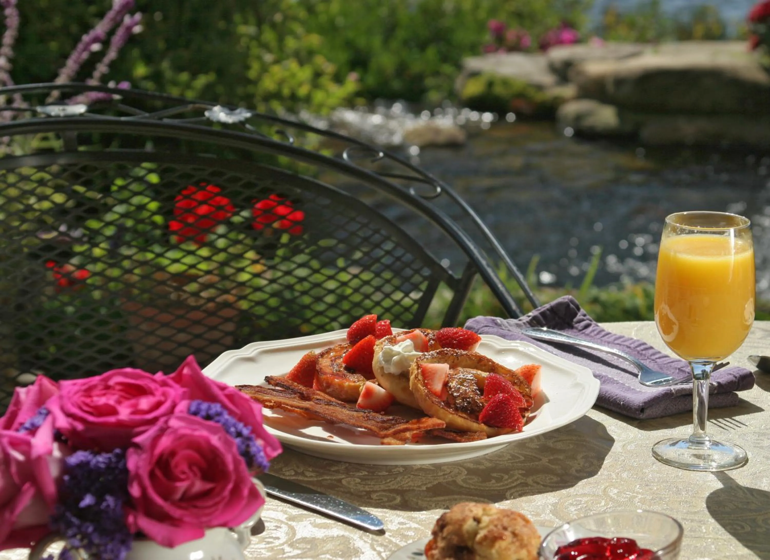 Food close-up in Lookout Point Lakeside Inn