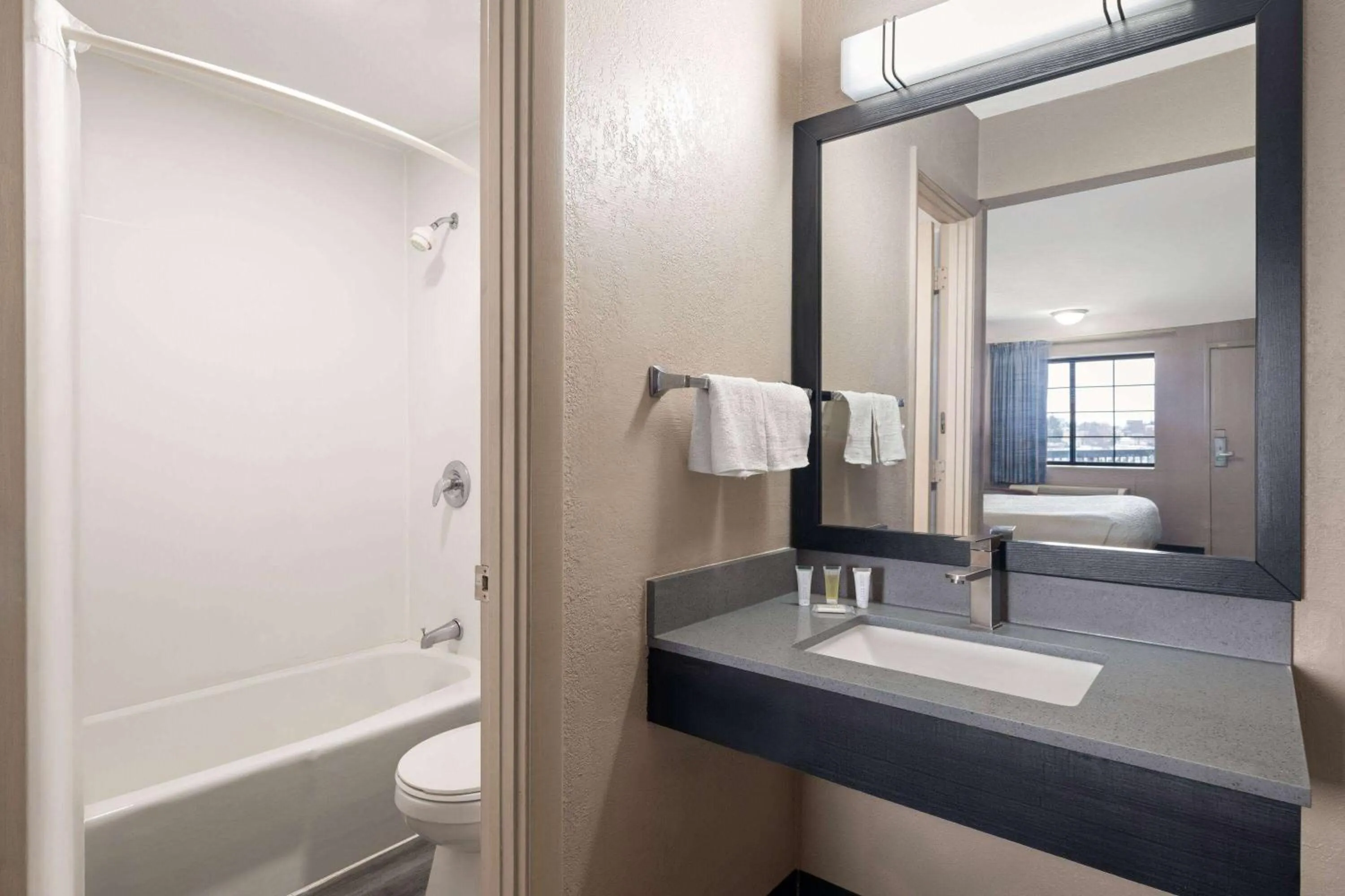Bathroom in Days Inn & Suites by Wyndham Kokomo