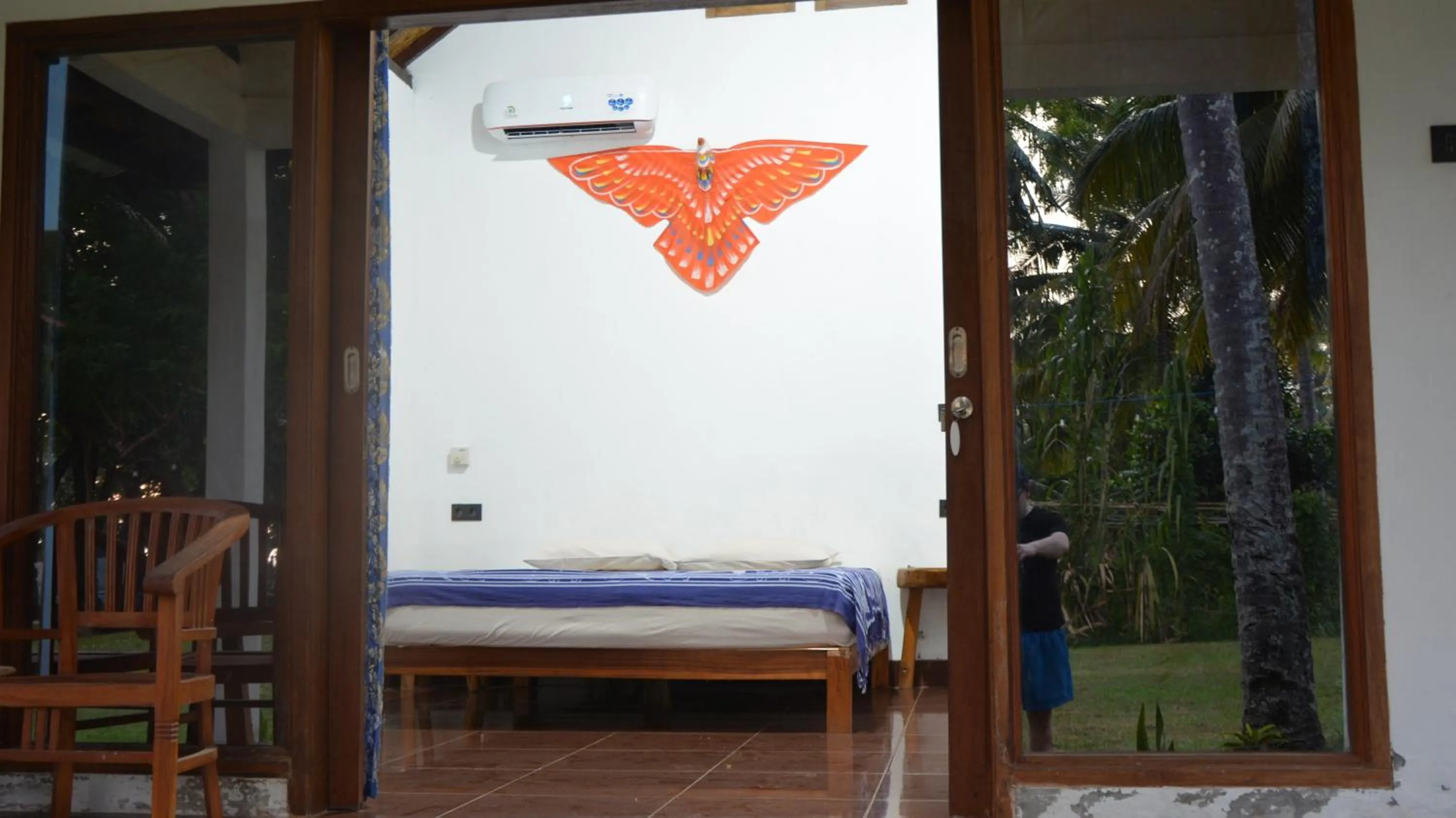 Bed in Sunset Springs Beach Retreat