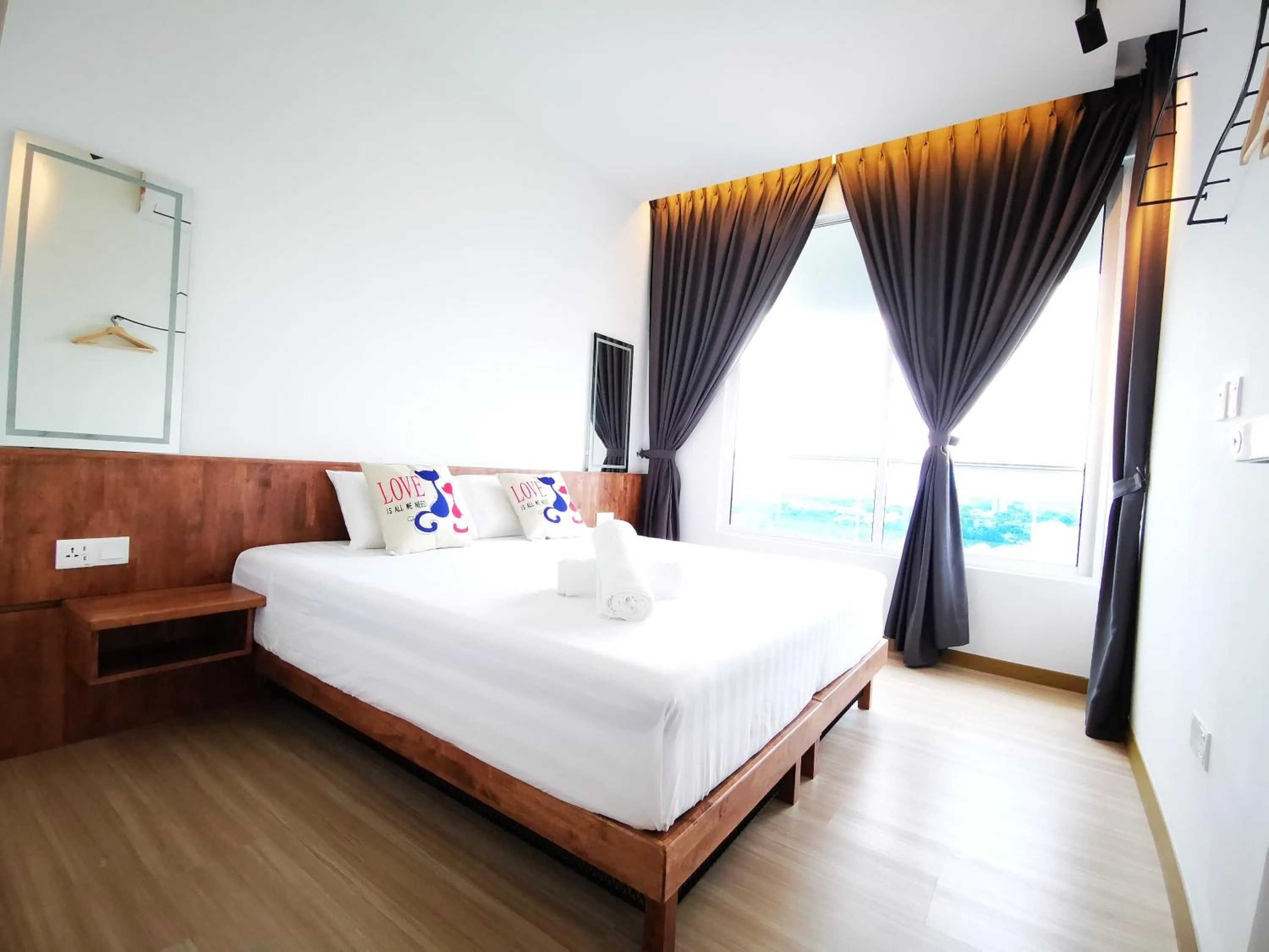 Bed in ExcluSuites Malacca @ The Wave Residence