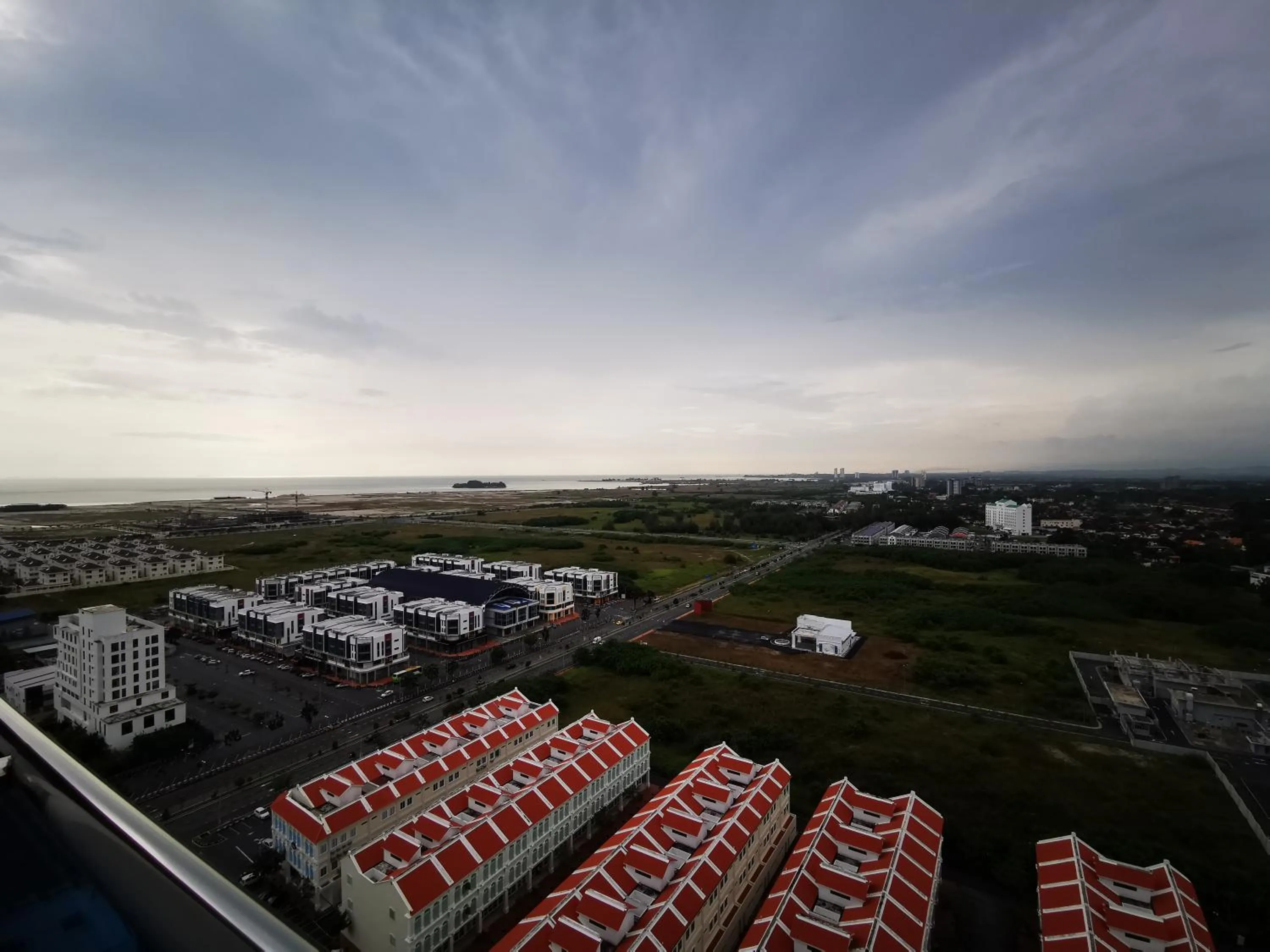 Sea view in ExcluSuites Malacca @ The Wave Residence