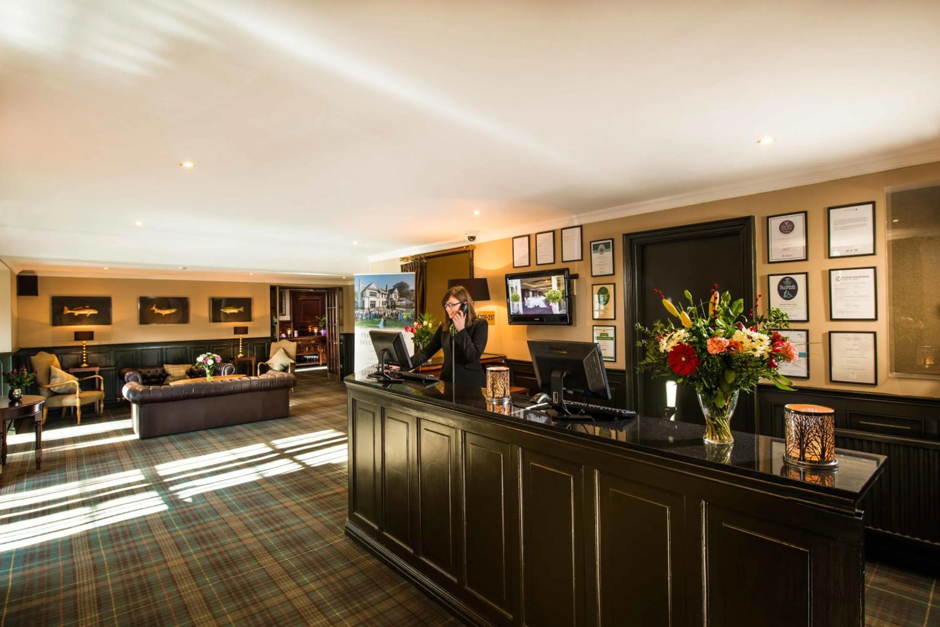 Lobby or reception in Leonardo Boutique Huntingtower Perth