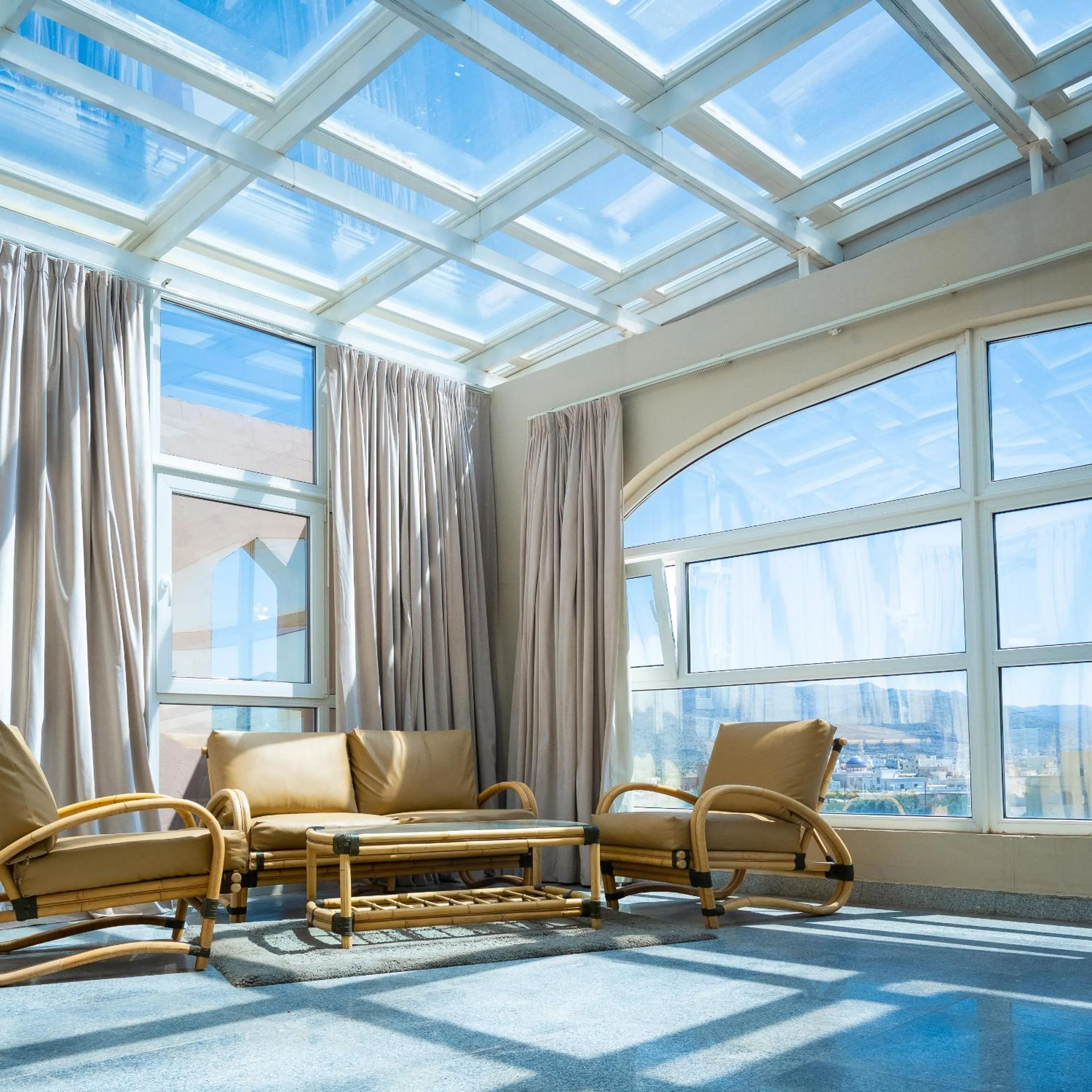 Living room in Sama Hotel Jabal Al Akhdar