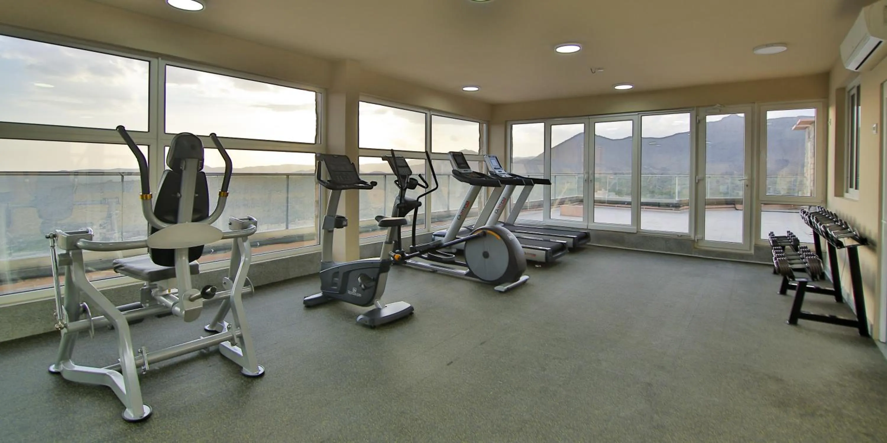 Fitness centre/facilities in Sama Hotel Jabal Al Akhdar