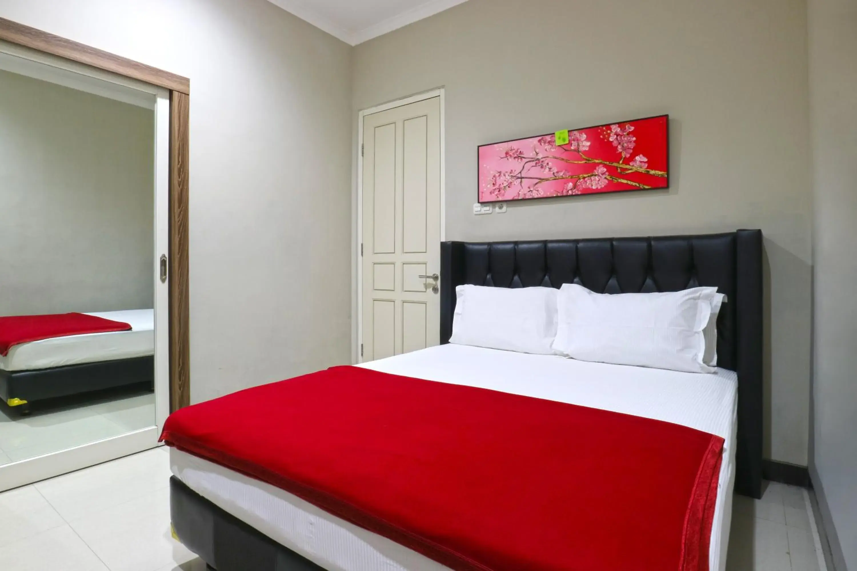 Bed in Chiaro Hotel Syariah