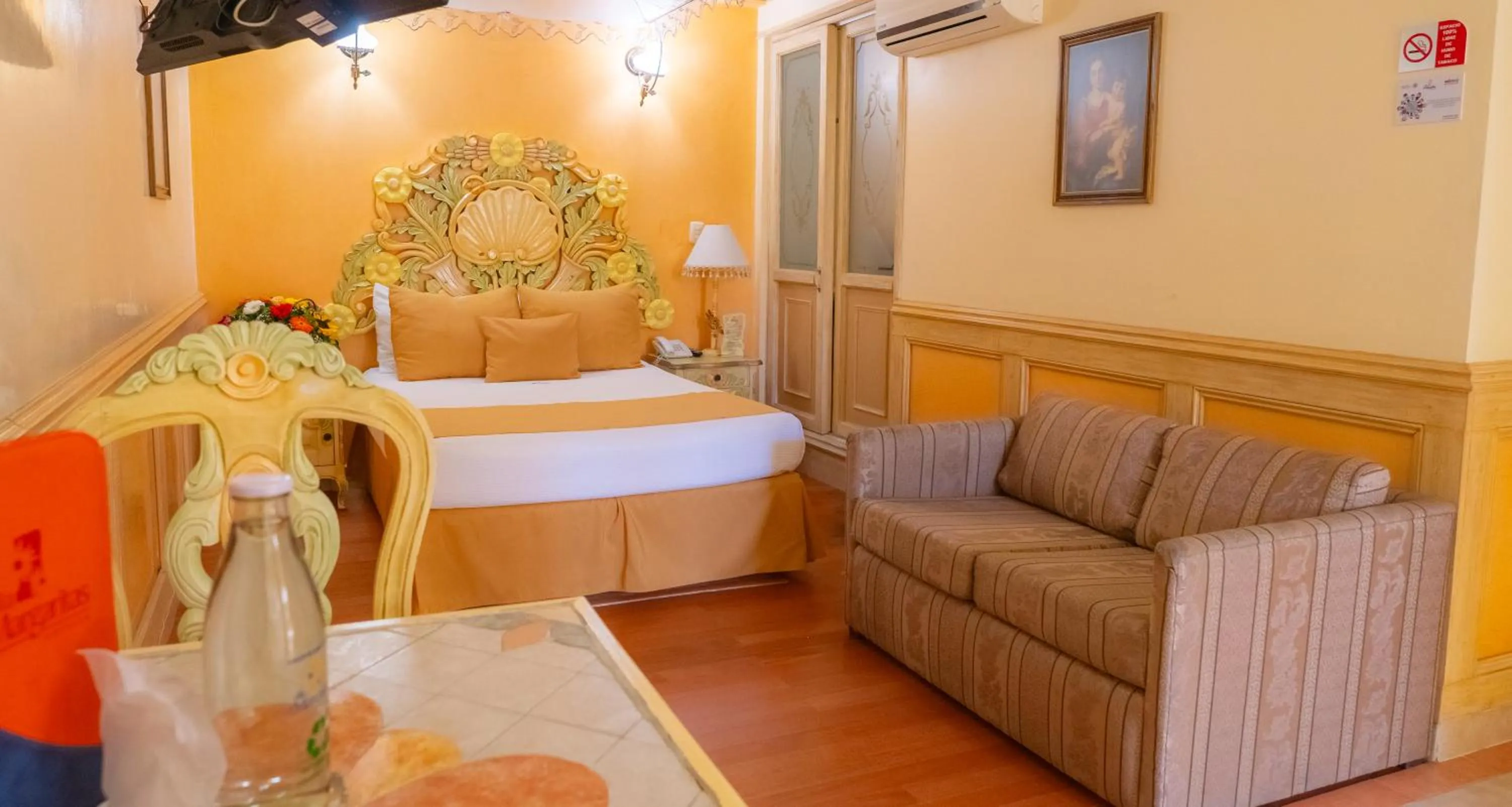 Bed in Villa las Margaritas Plaza Cristal