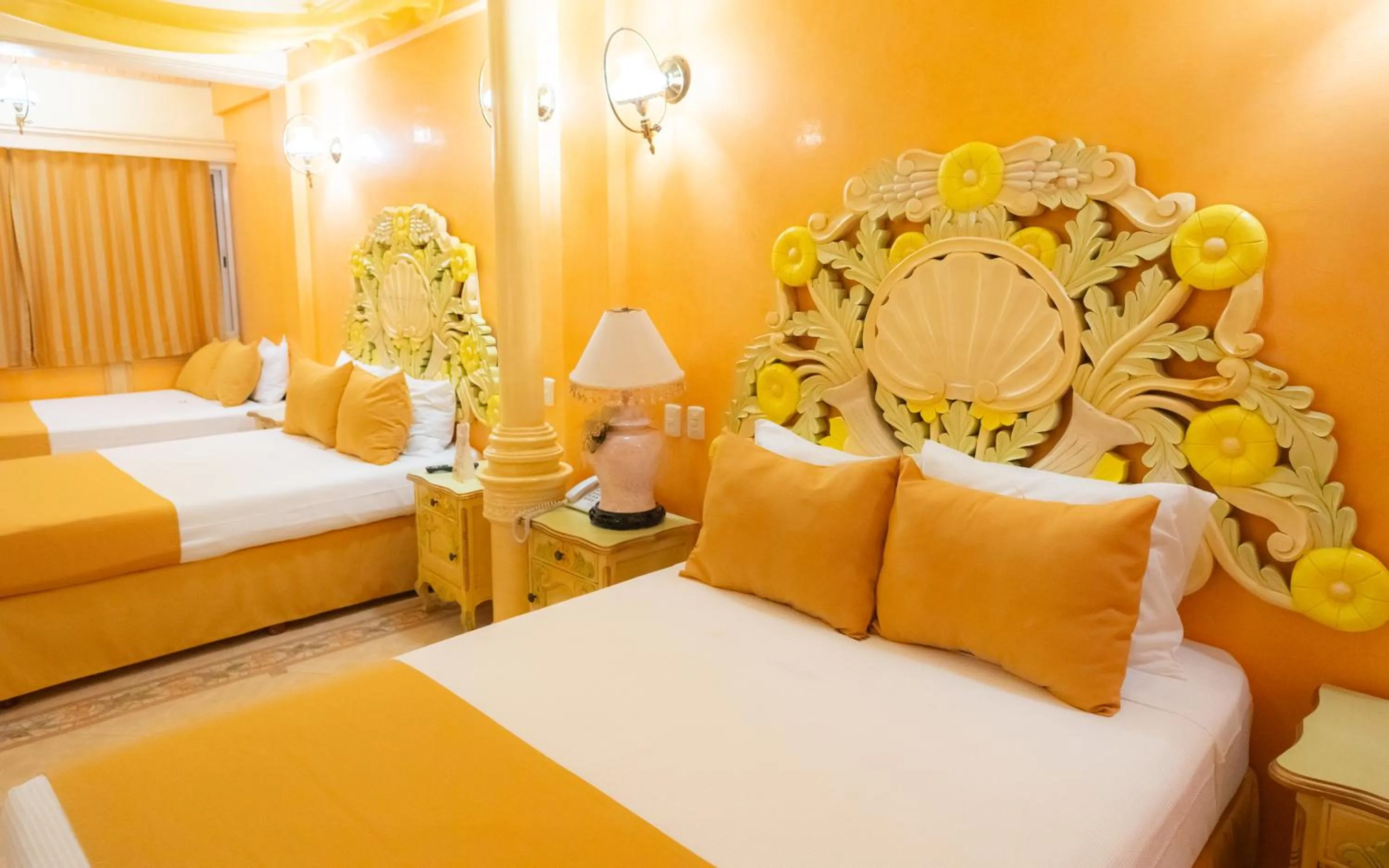 Bed in Villa las Margaritas Plaza Cristal