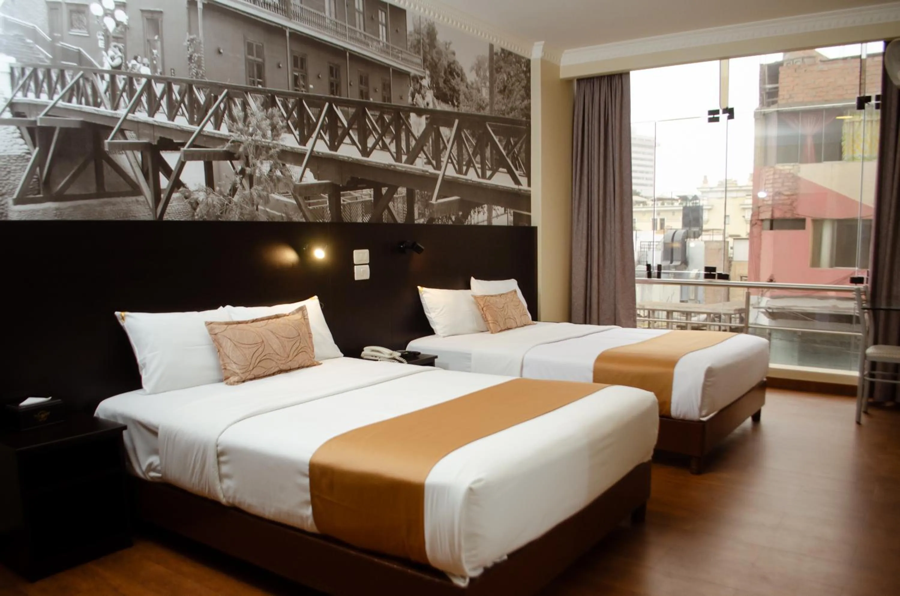 Bed in Hotel María Luisa