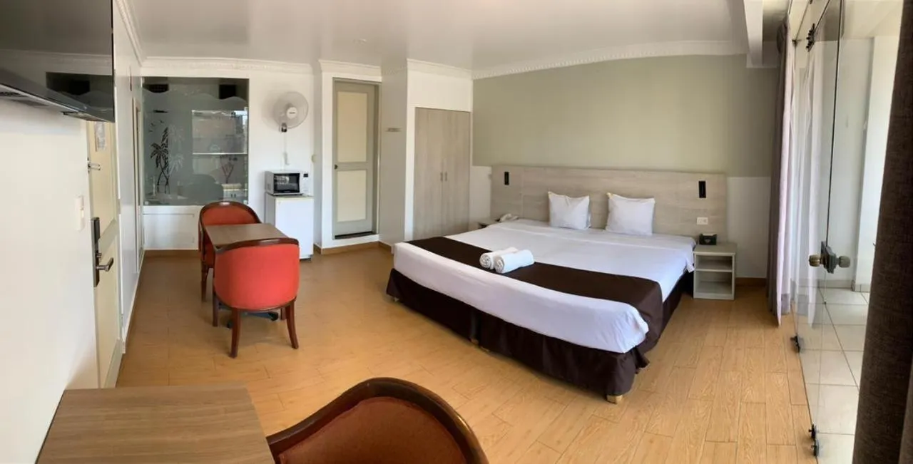 Bed in Hotel María Luisa