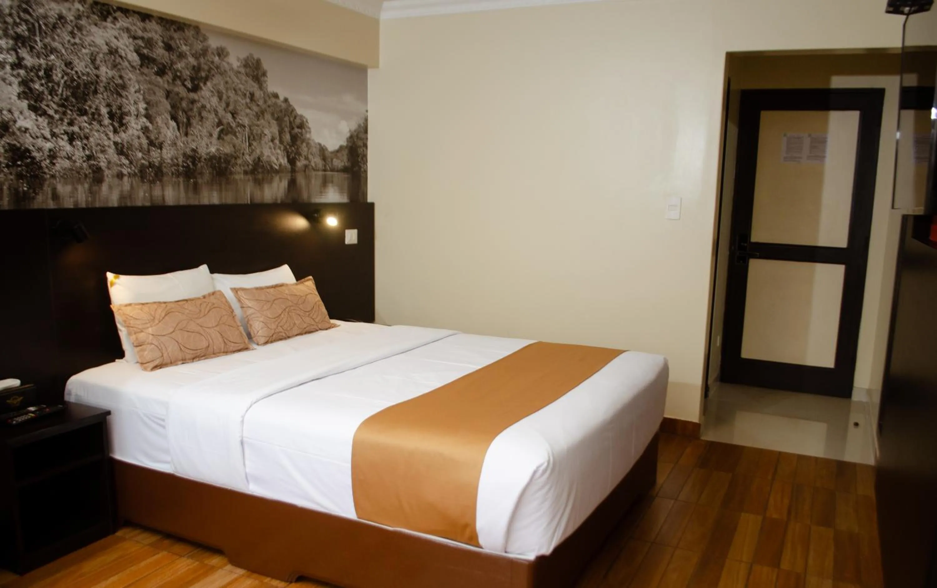 Bed in Hotel María Luisa