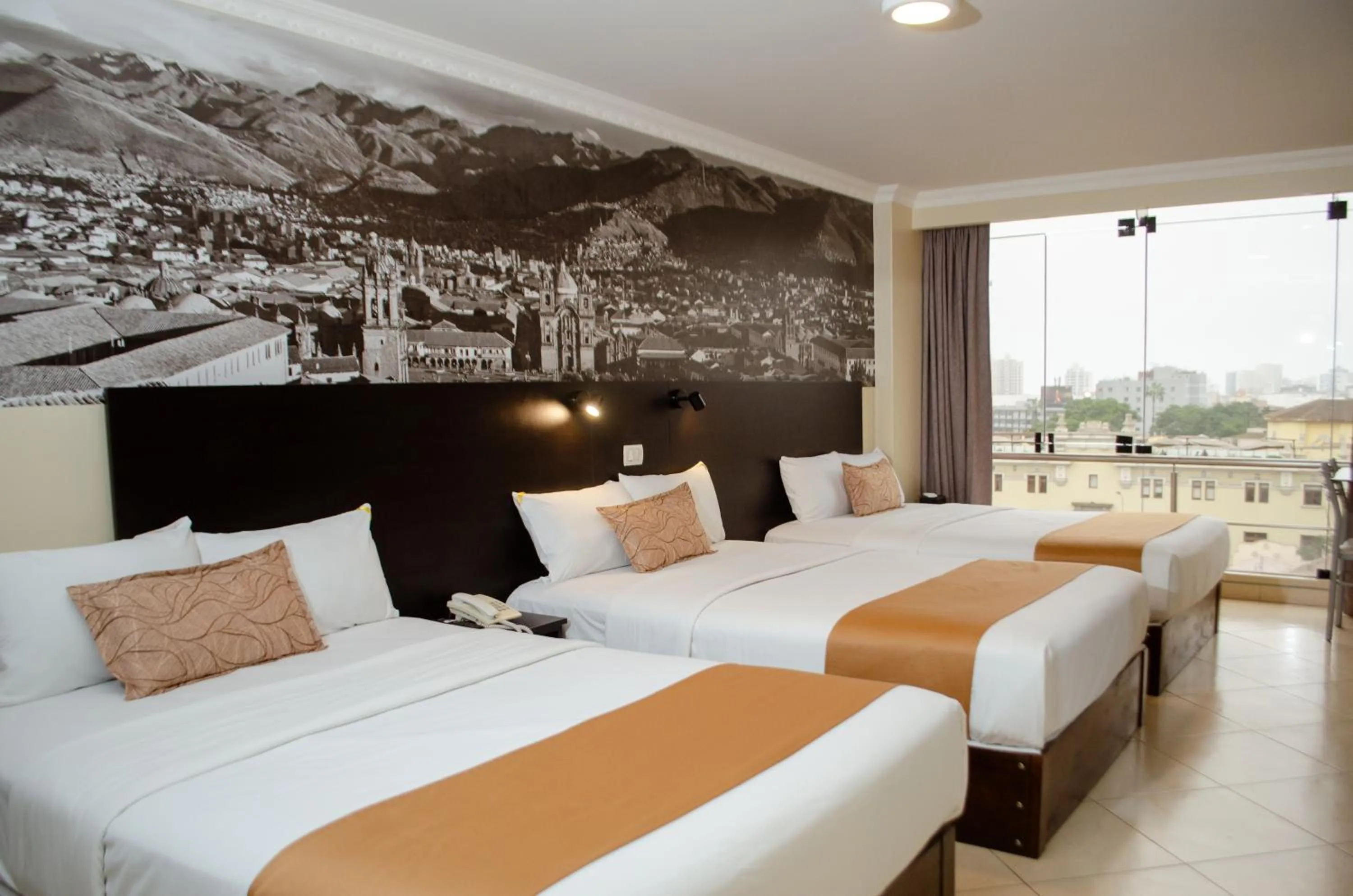 Bed in Hotel María Luisa